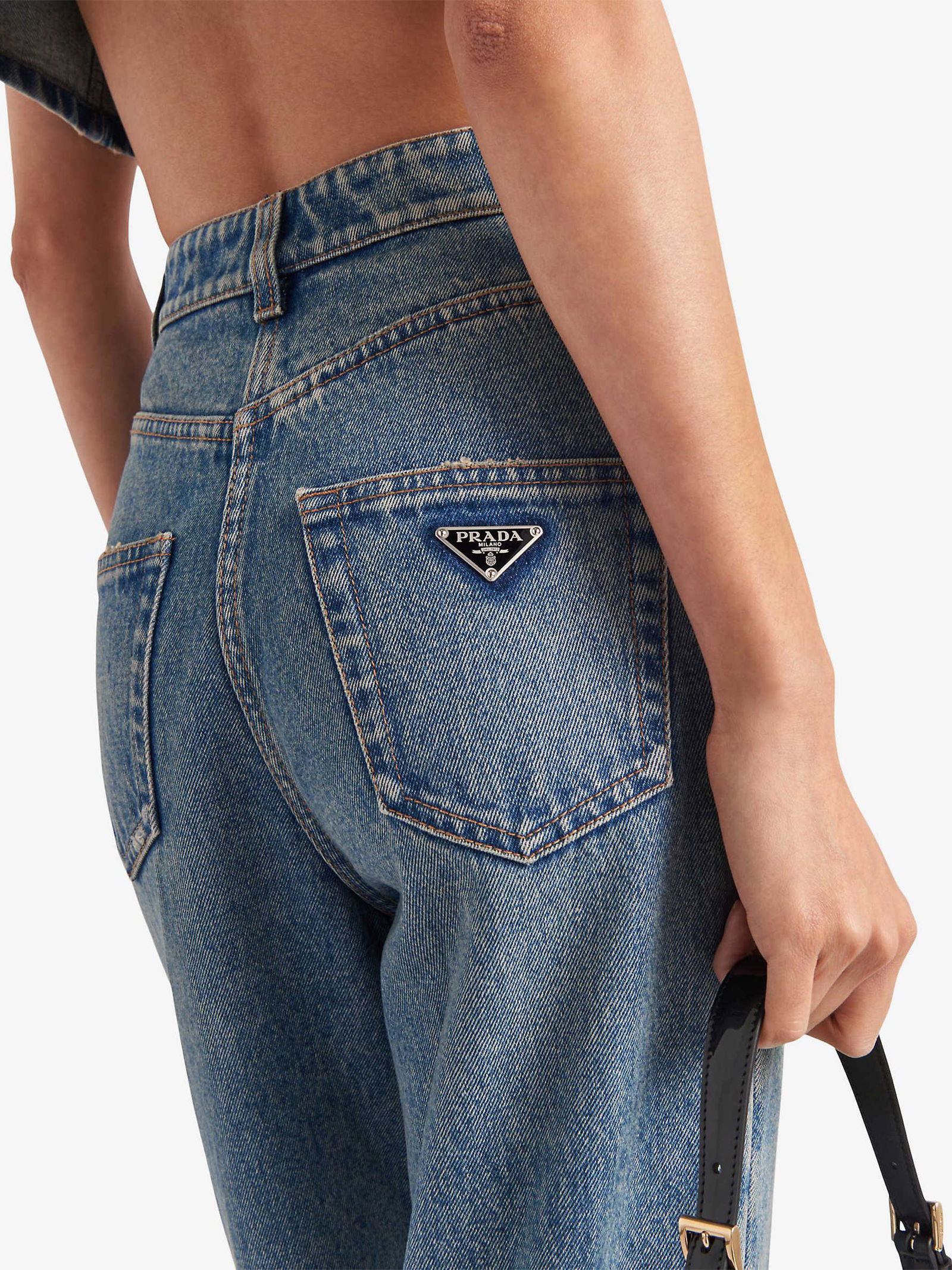 PRADA Five Pocket Regular-Fit Straight-Leg Jeans | endource