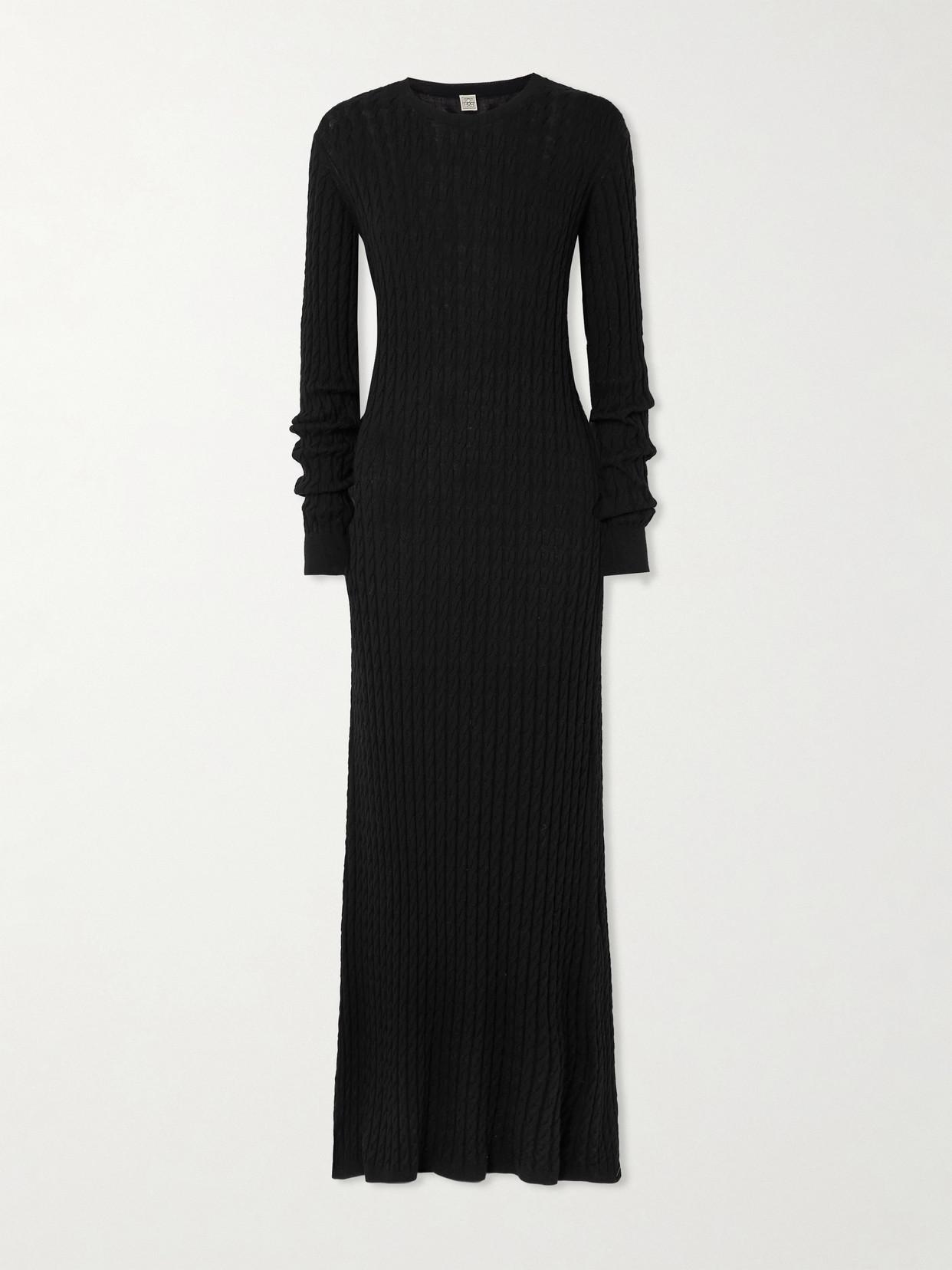 Toteme Cable Knit Dress 1