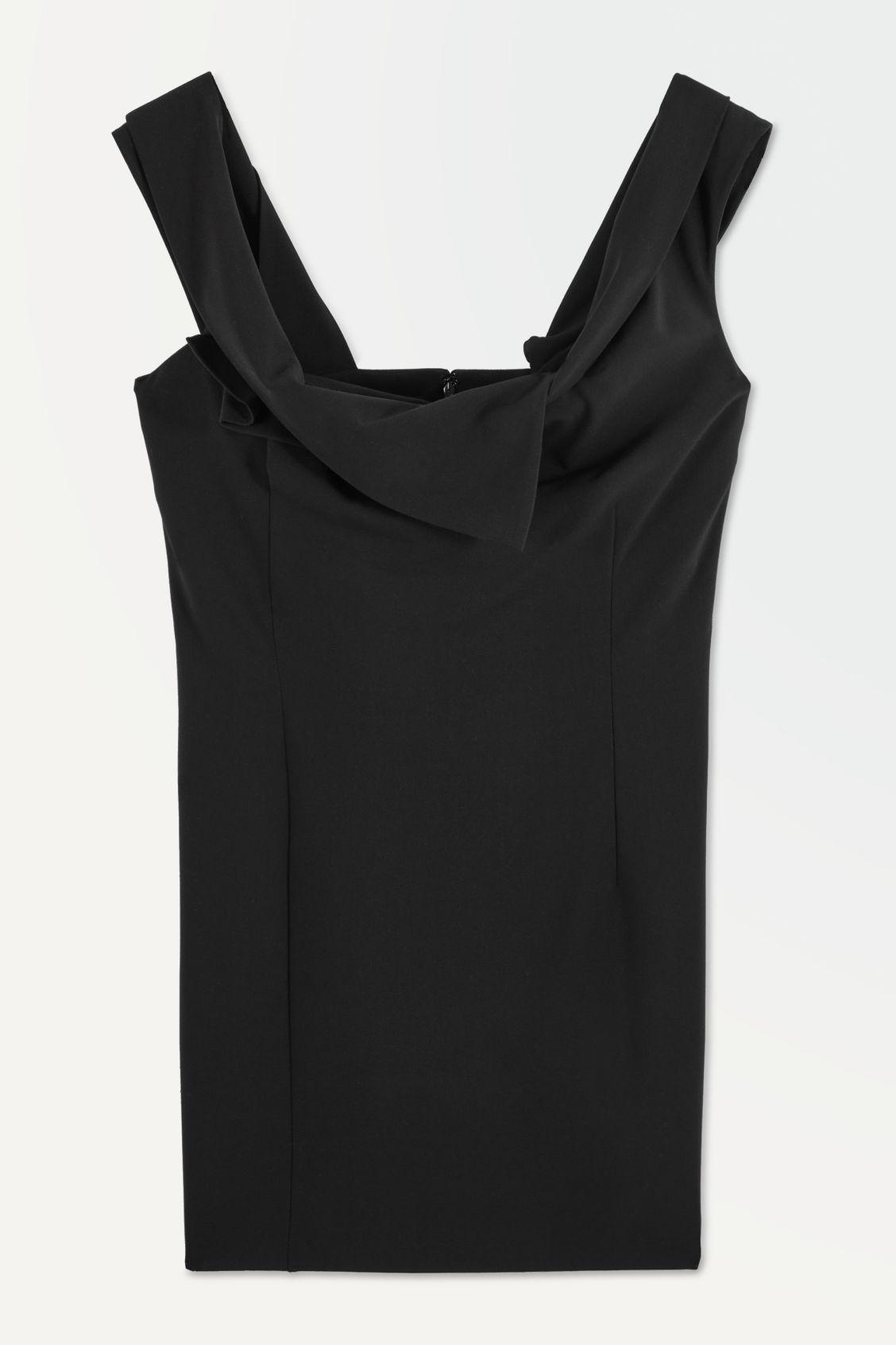 Off The Shoulder Midi Pencil Dress