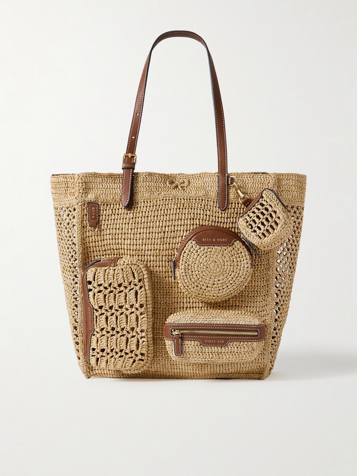 anya-hindmarch-holiday-leather-trimmed-raffia-tote-in-neutrals-endource