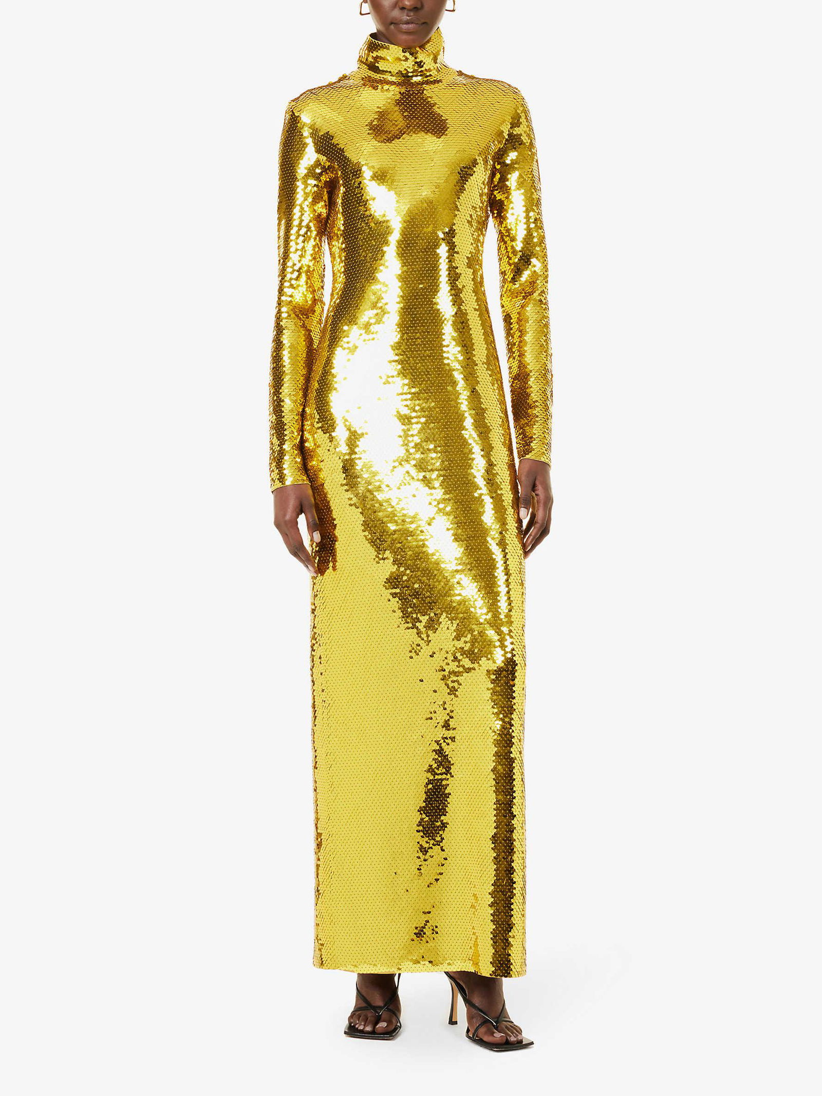 chinese dress ladies Amazon.com: NIGHTWAY Women's Sequin Maxi Dress W/High Neck, Strappy Back &  Side Slit