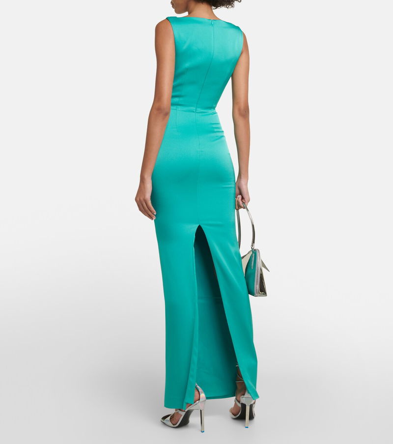 slim fit dress slacks Strapless Sweetheart Dress in Satin Crepe main image 0