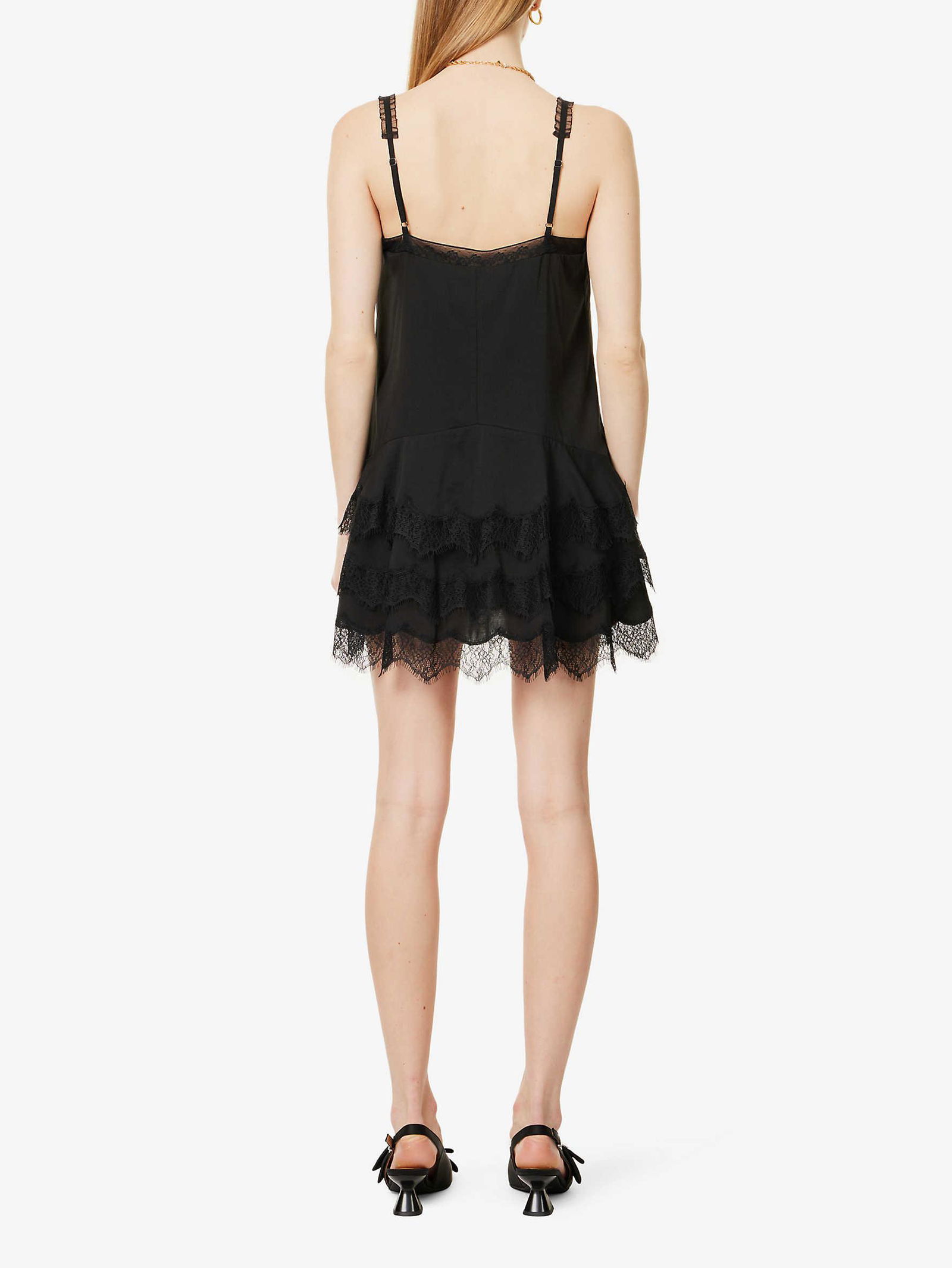 sequin lace mini dress Waimari Electra White Sequin Lace Mini Dress