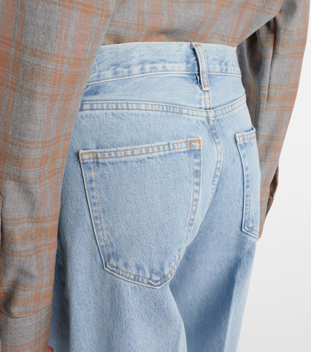 Stone/Dijon The Collegiate Wide Leg