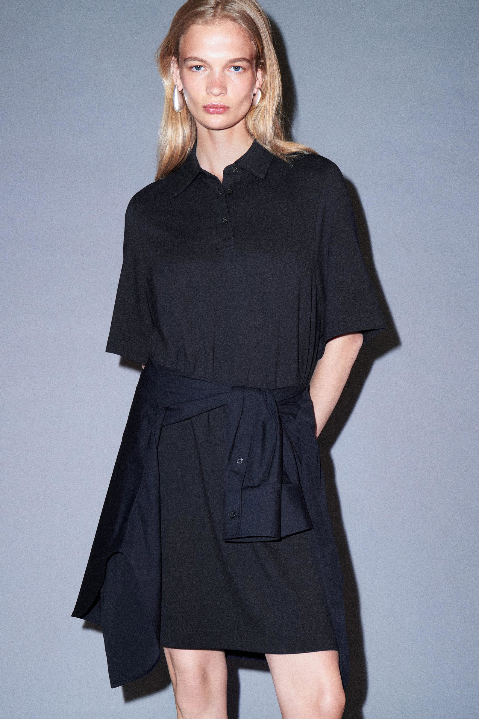 COS Jersey Polo Mini Dress | endource COS Jersey Polo Mini Dress | endource