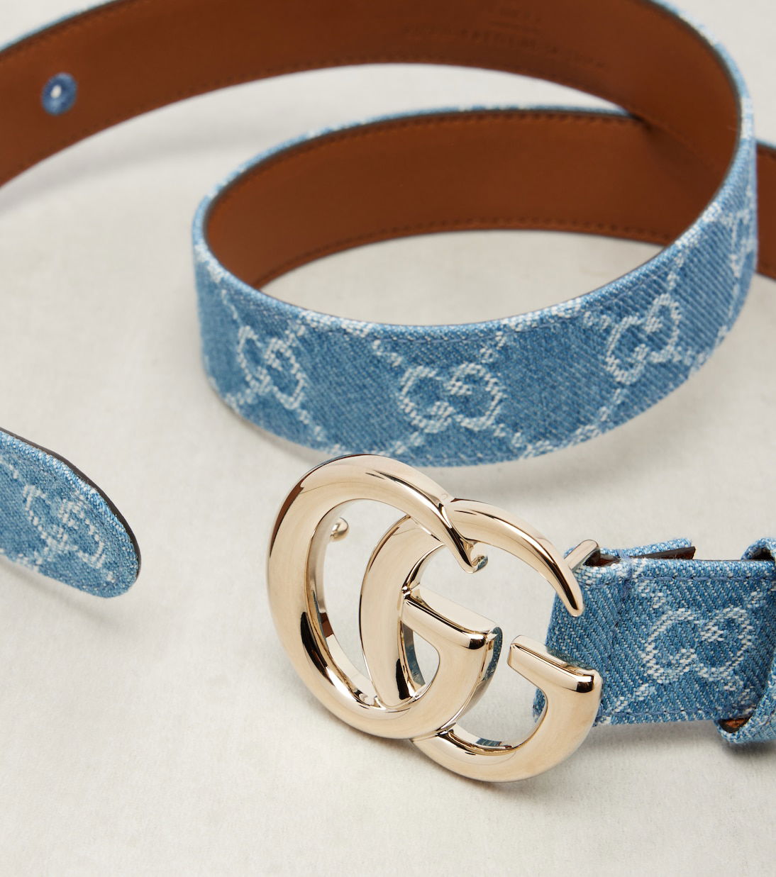 gucci-gg-marmont-canvas-denim-  display picture 1