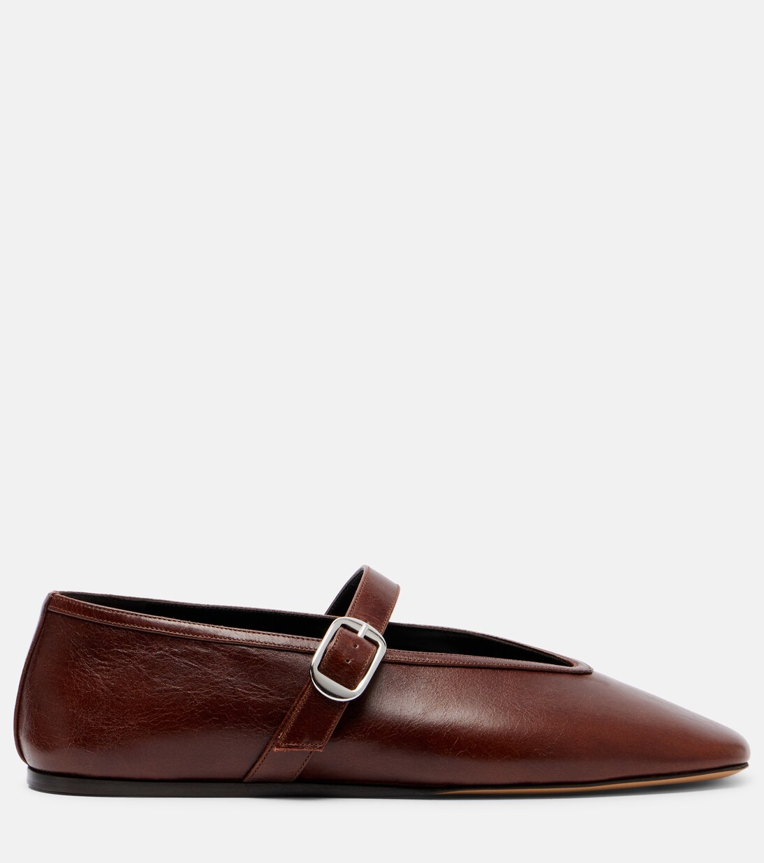 LE MONDE BERYL Stella Leather Mary Jane Flats | endource