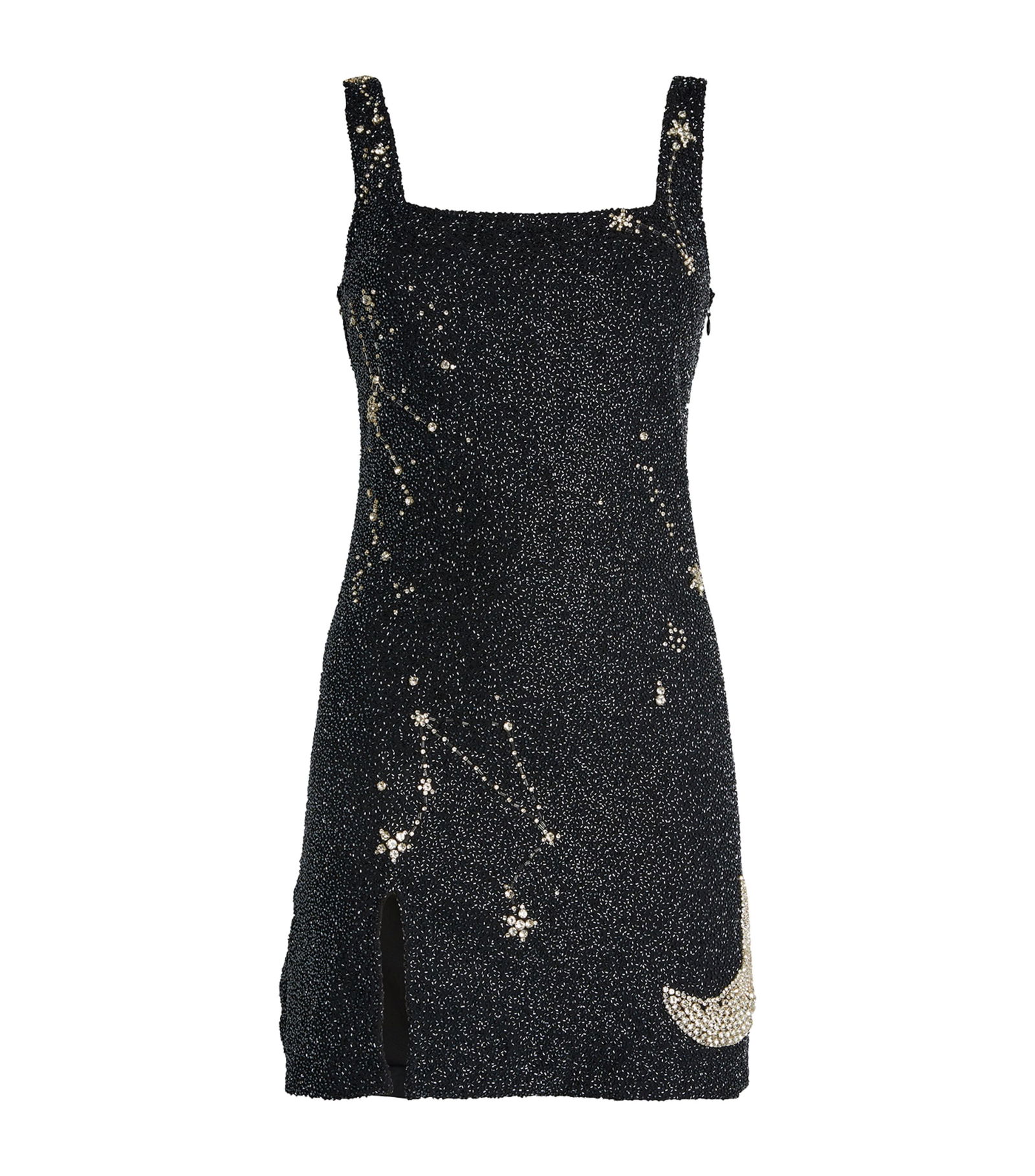 staud mini beaded dress Le Sable Zimmerman! Black Tulle Off-Shoulder Select Pant Waist Size:32W may2026mds Womens dresses 100% polyester