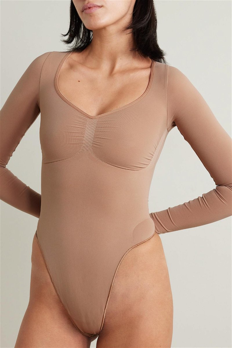 SKIMS, Seamless Sculpt Thong Bodysuit, Women