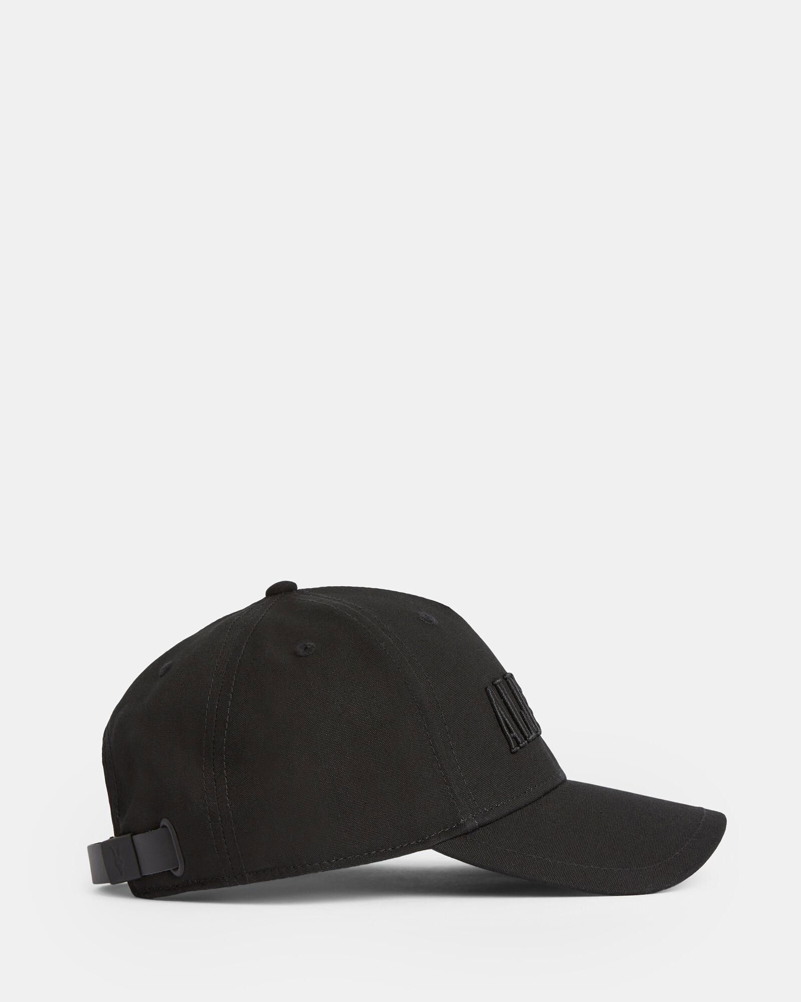 ALLSAINTS Oppose Embroidered Baseball Cap in Black | Endource