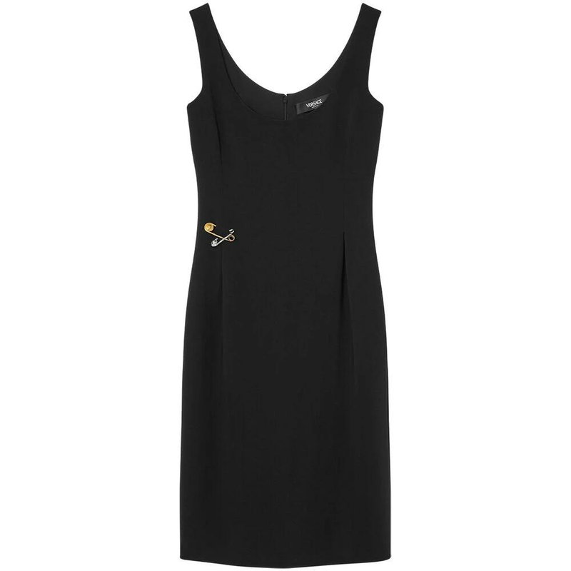 VERSACE Sleeveless Dress With Medusa Motif | endource VERSACE Sleeveless Dress With Medusa Motif | endource