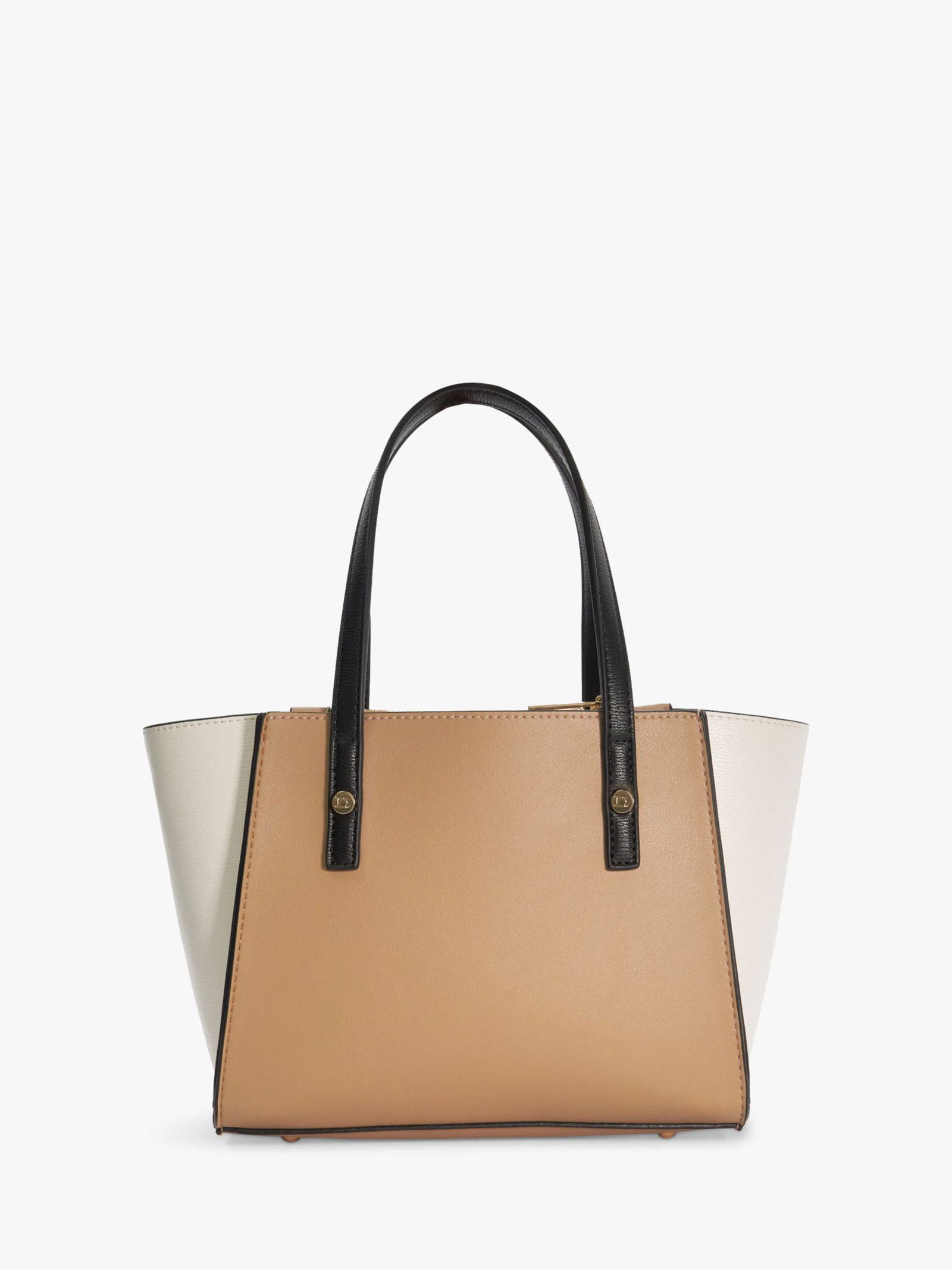 DUNE Dinkydresden Mini Tote Bag in Camel/Multi | Endource