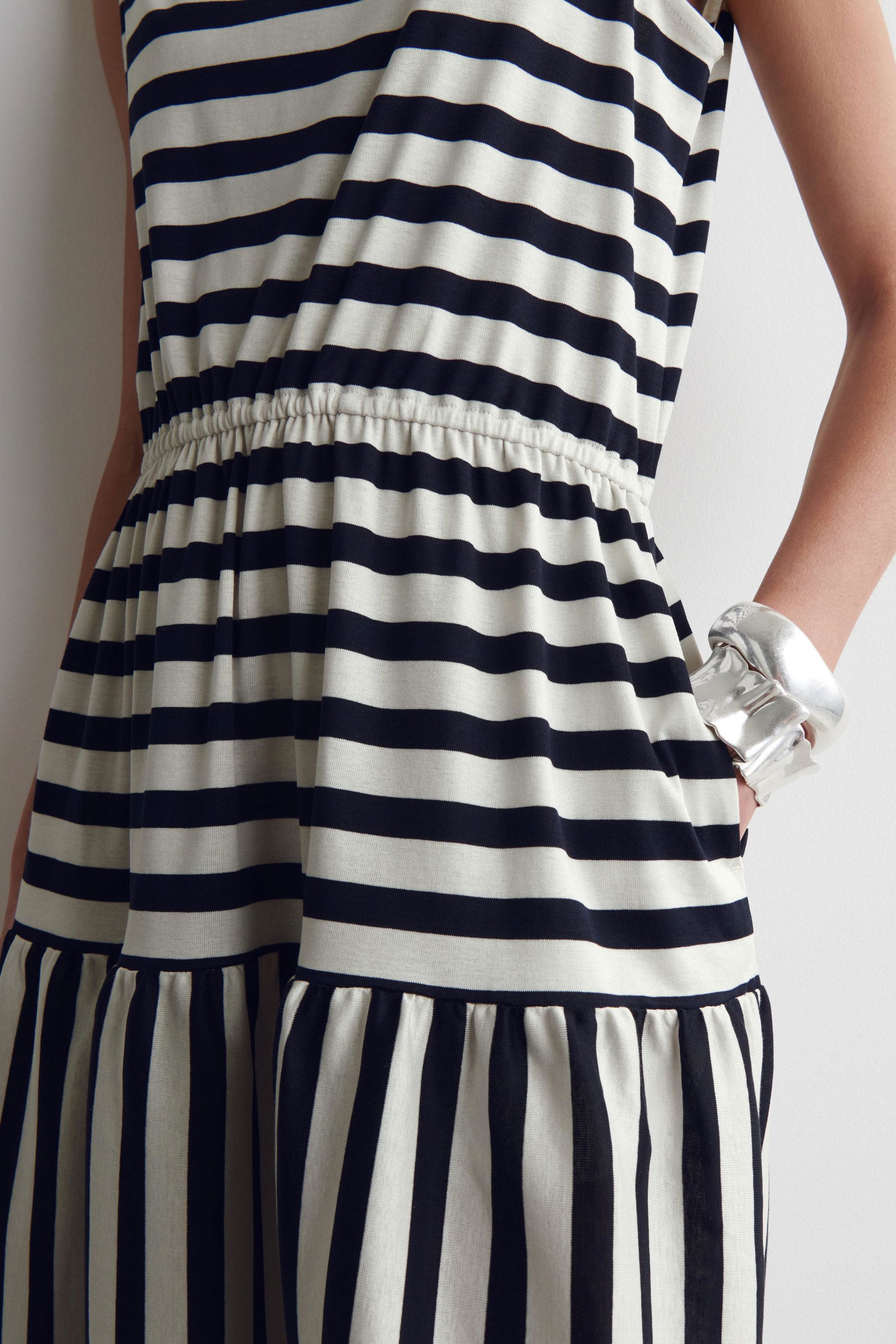 cos boat neck gathered midi dress Get Ready for Summer with the Perfect Dress from COS