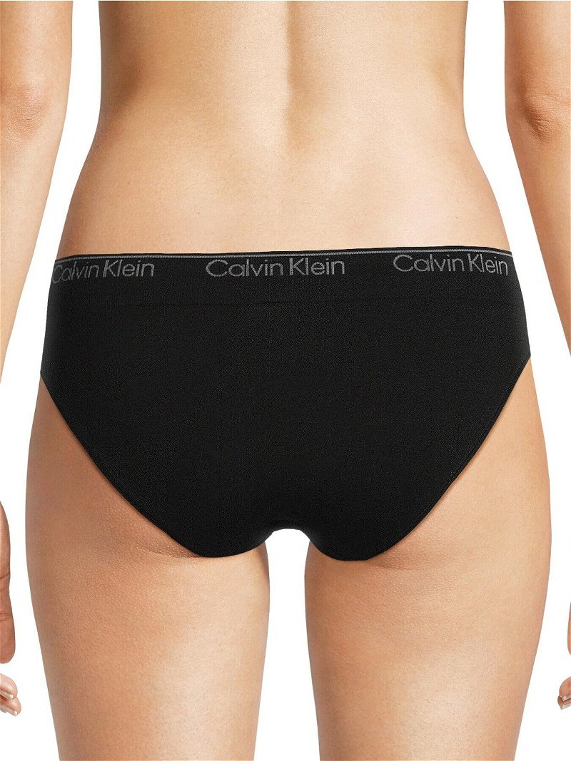 CALVIN KLEIN Modern Cotton Seamless Bikini in Black