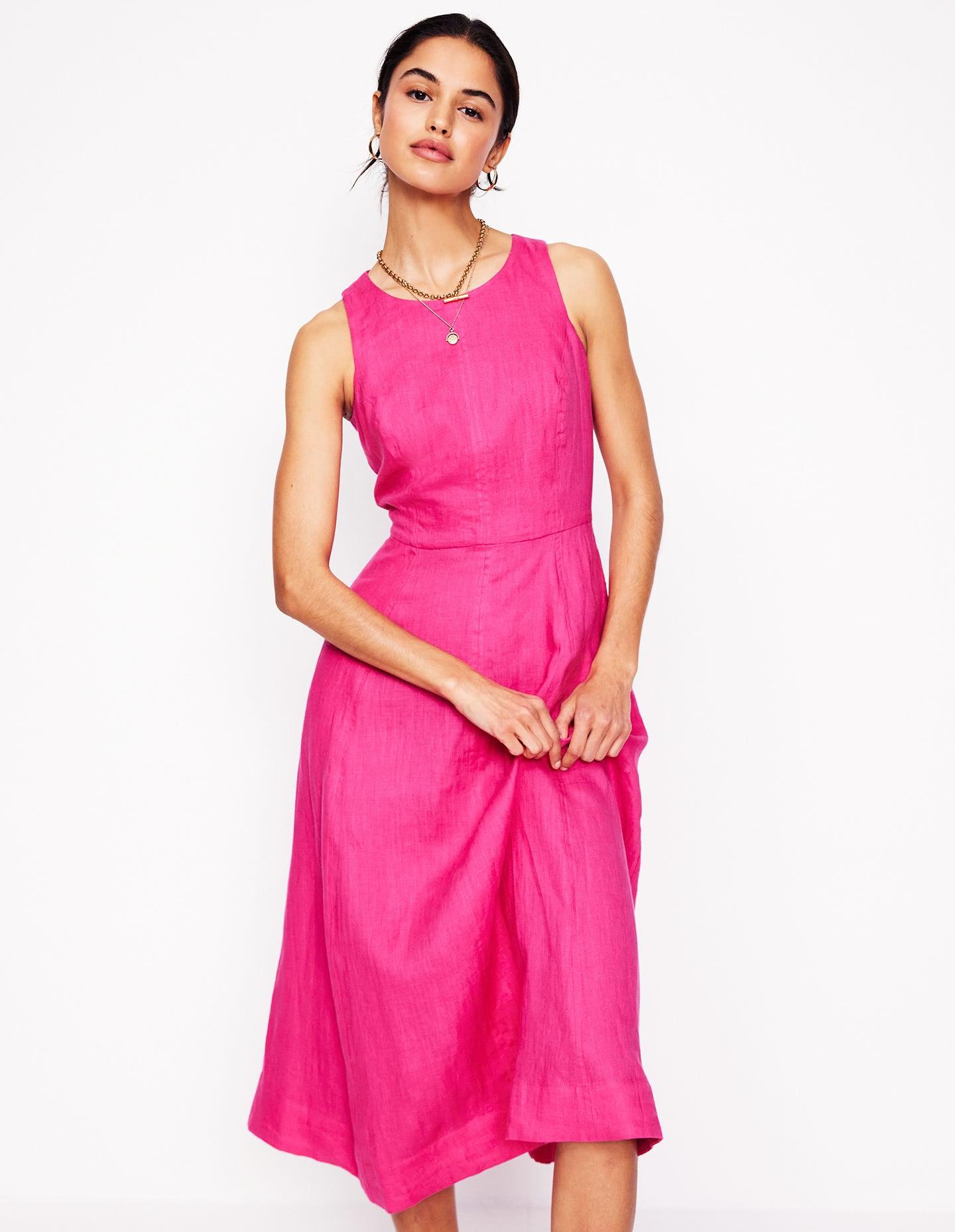 long sleeve button up midi dress Patou
