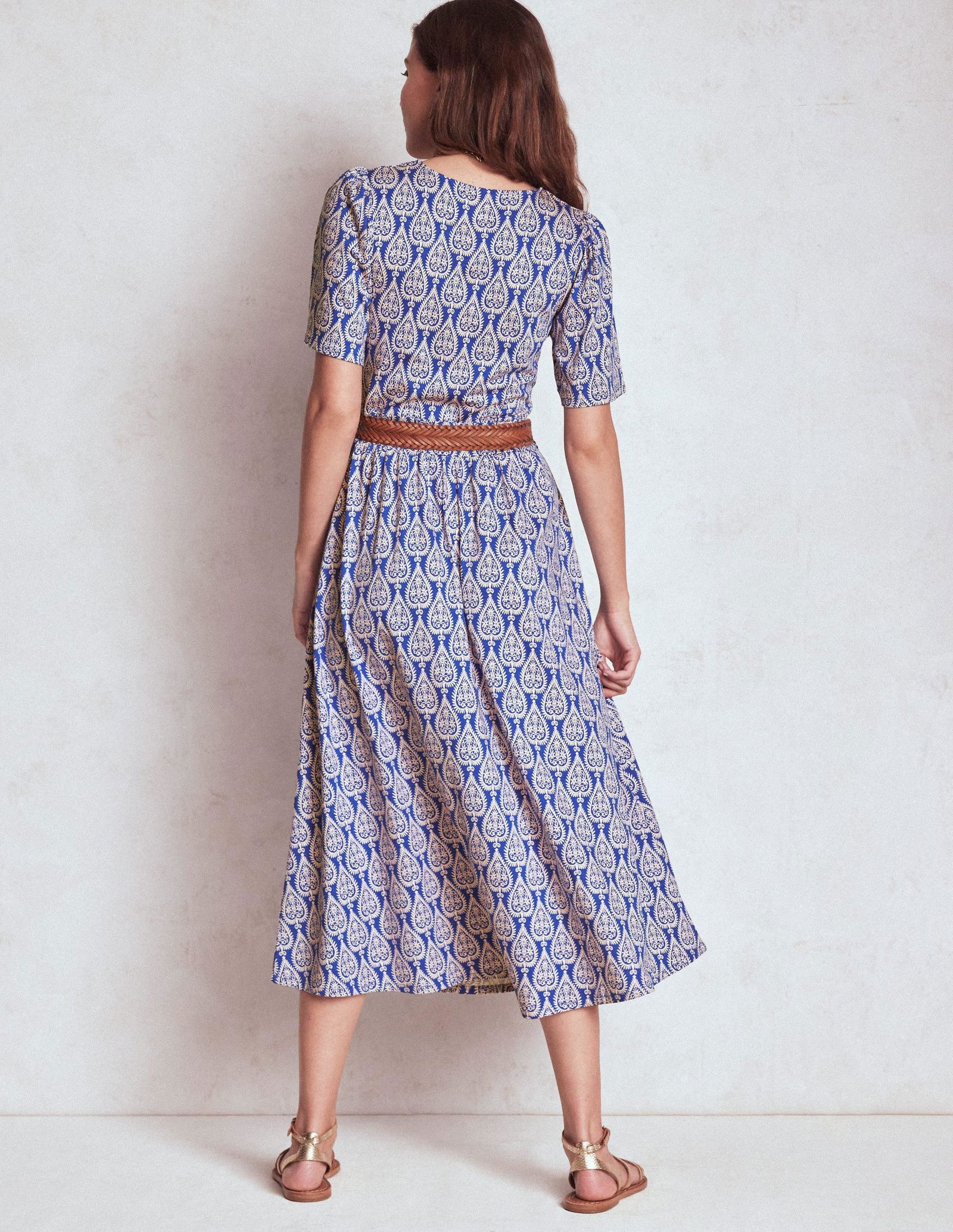 BODEN Louisa Jersey Midi Dress | endource