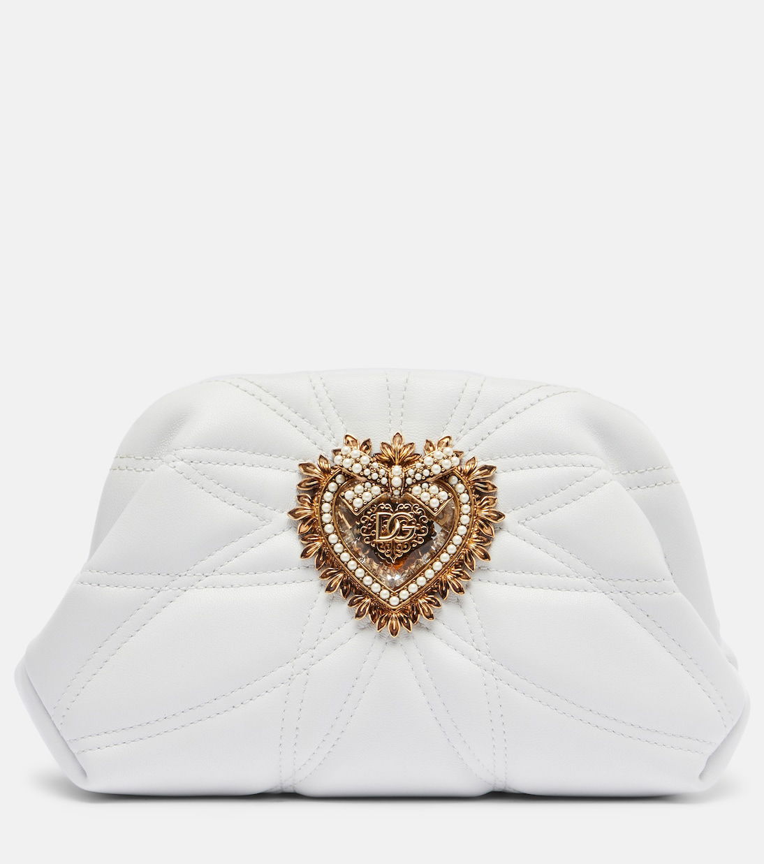 DOLCE & GABBANA Devotion Small Leather Shoulder Bag | endource