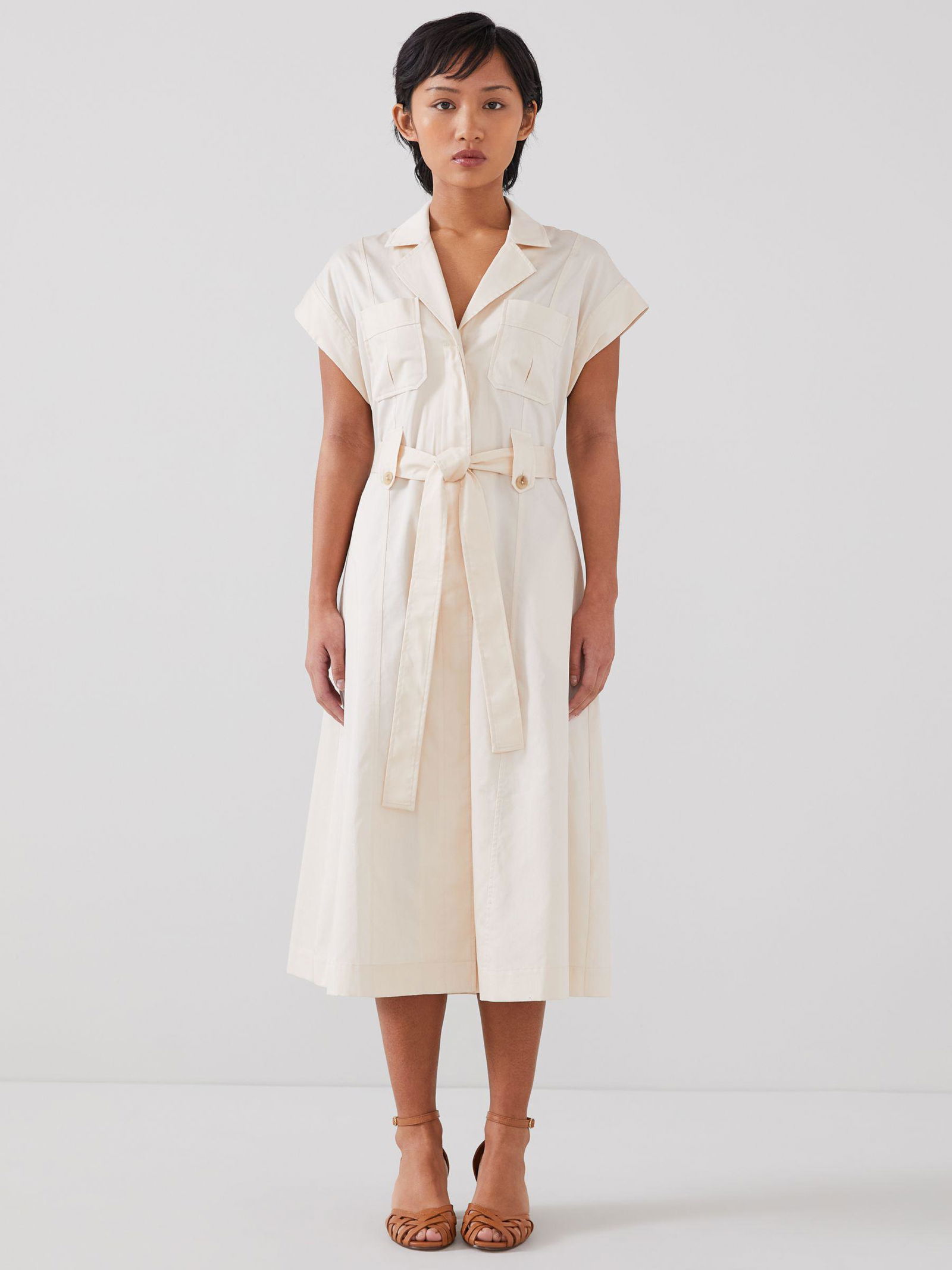 Bennett Knit Dress, Navy/Green/Ivory