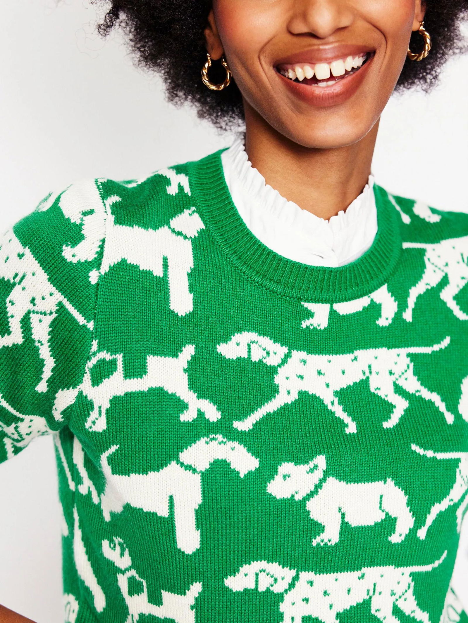 best dog christmas sweater Custom Photo Best Dog Dad Ever Just Ask Christmas Ugly Sweater main image 0