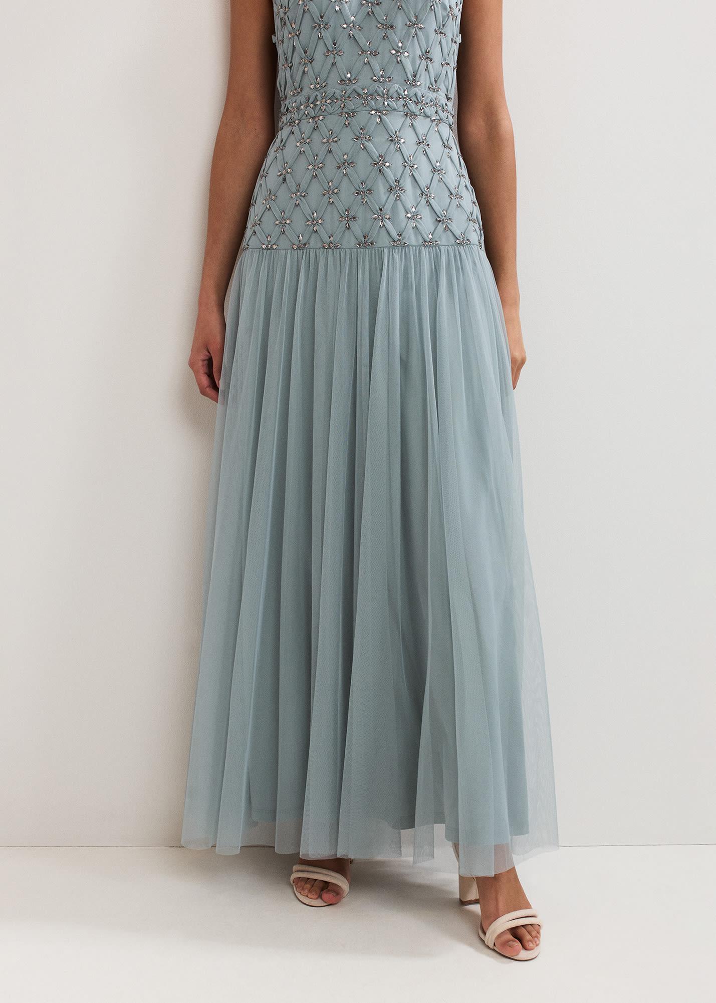 phase 8 sequin dress PHASE EIGHT SILVER SEQUIN MINI DRESS 20 VESTIDO FIESTA LENTEJUELAS PLATEADO NEW