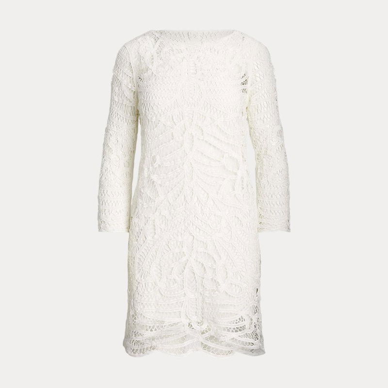 LAUREN RALPH LAUREN Battenberg Lace Sheath Dress | endource LAUREN RALPH LAUREN Battenberg Lace Sheath Dress | endource