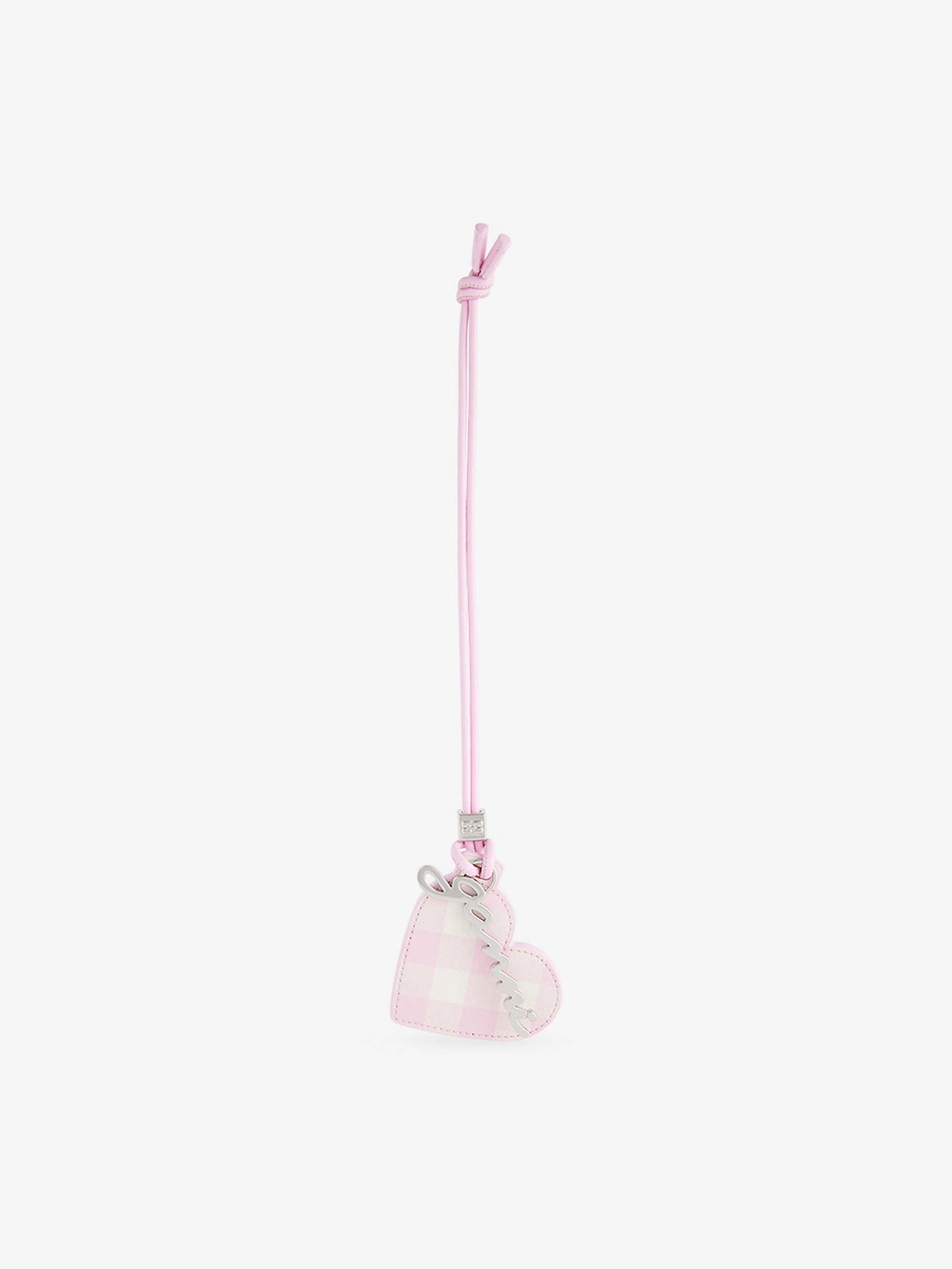 Ganni Ganni Bou Heart Charm in Charcole Art main image 0
