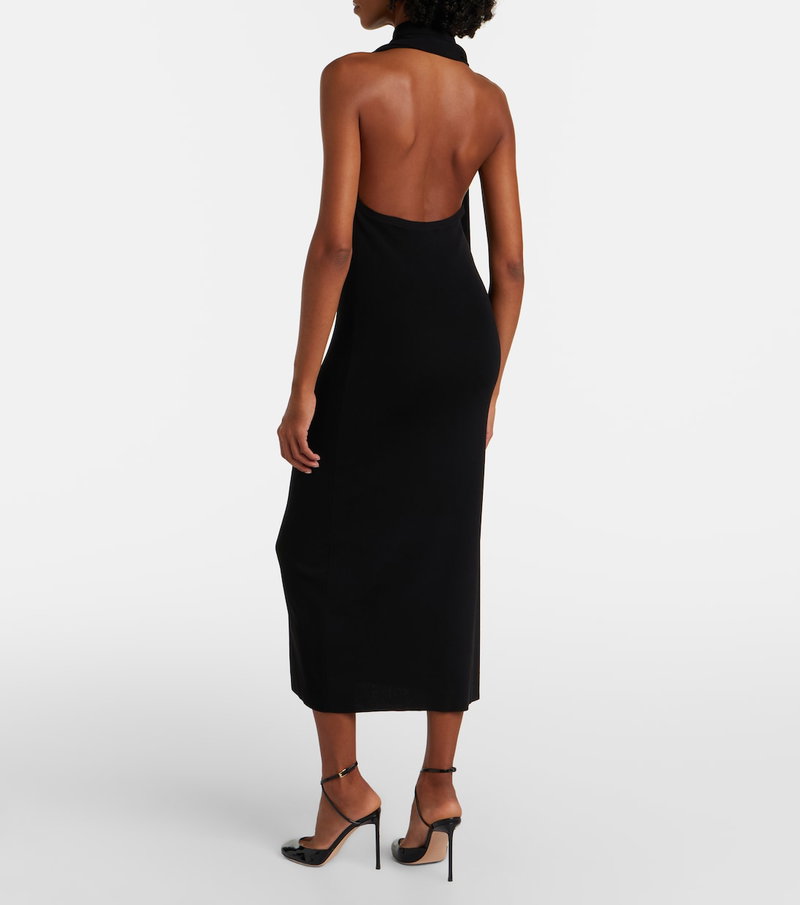 Altuzarra Mitchell Scarf-Detail Midi Dress | endource Altuzarra Mitchell Scarf-Detail Midi Dress | endource