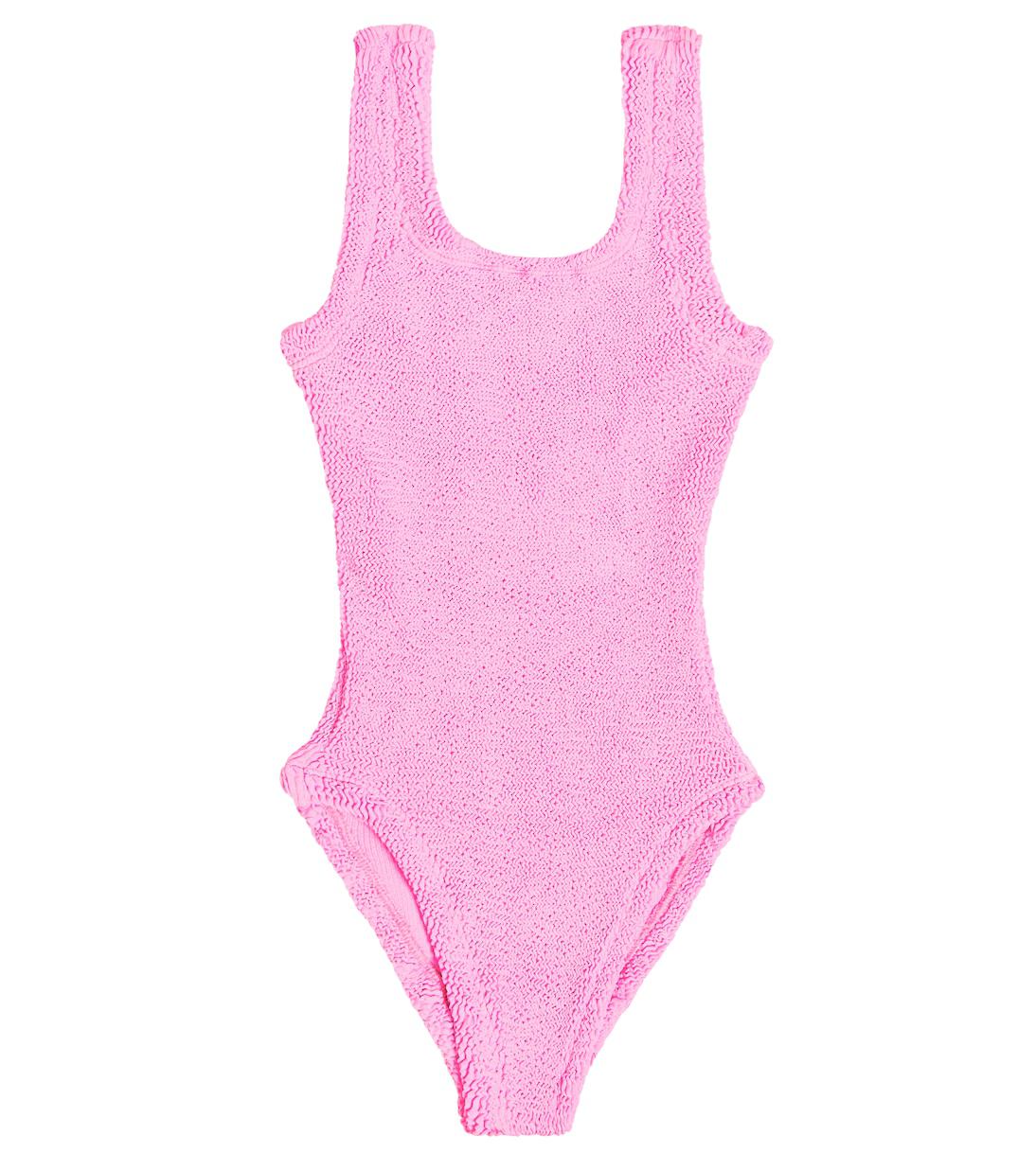 HUNZA G Girls Alva Swimsuit in Blue