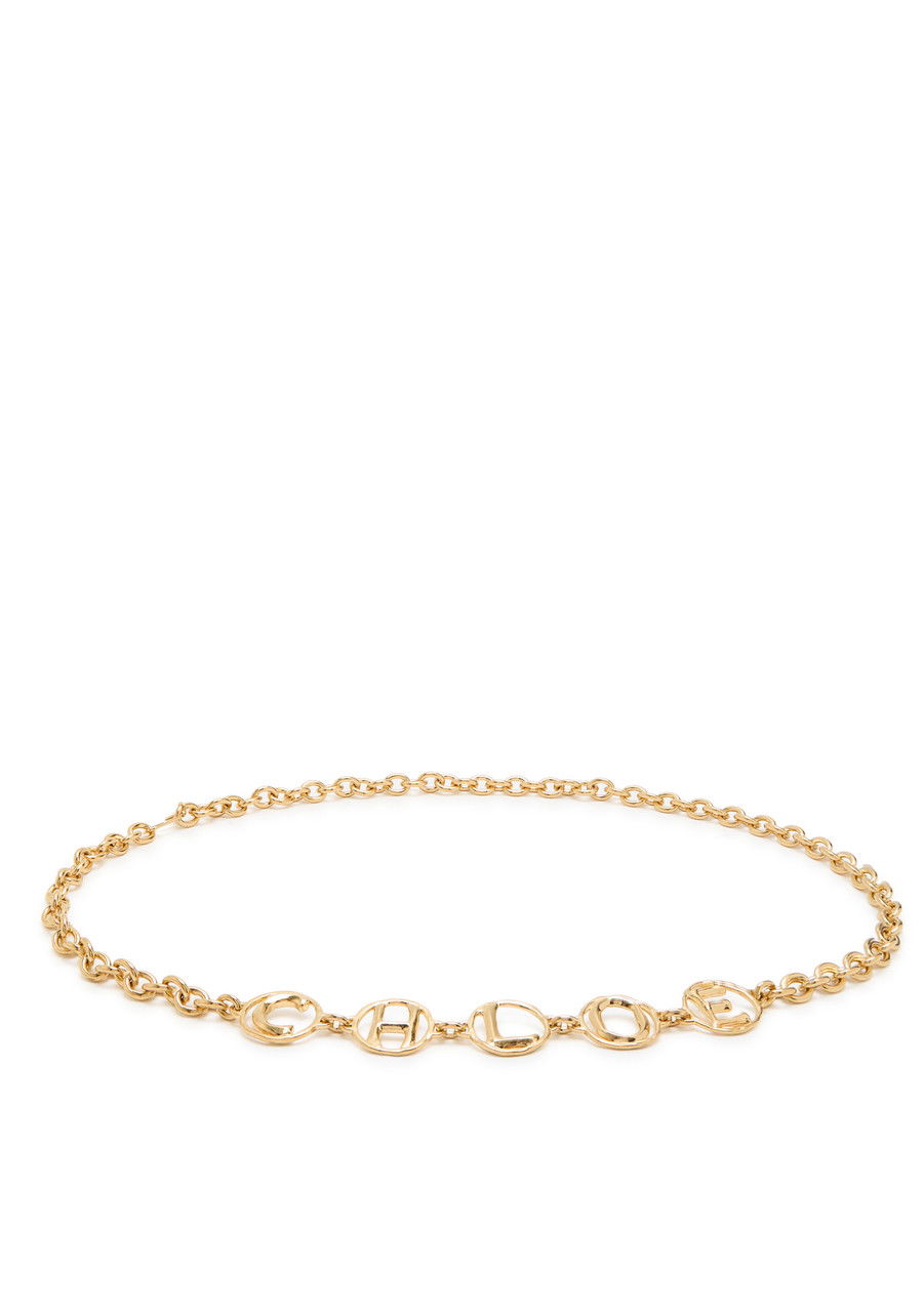 CHLOÉ The Chloé Script Chain Belt | endource