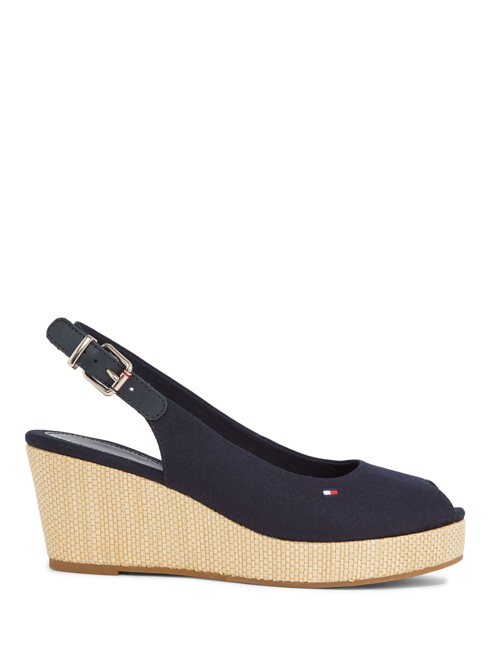 TOMMY HILFIGER Elba Slingback Wedge Sandals endource