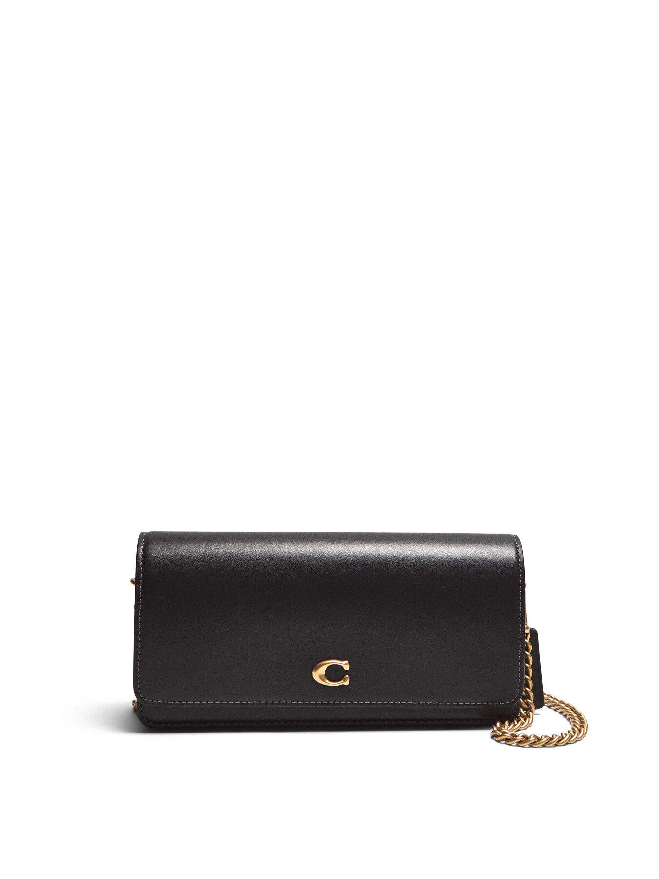 Coach Rhinestone Wallet With Chain COACH Essential Long Wallet On A Chain in b4/black | endource