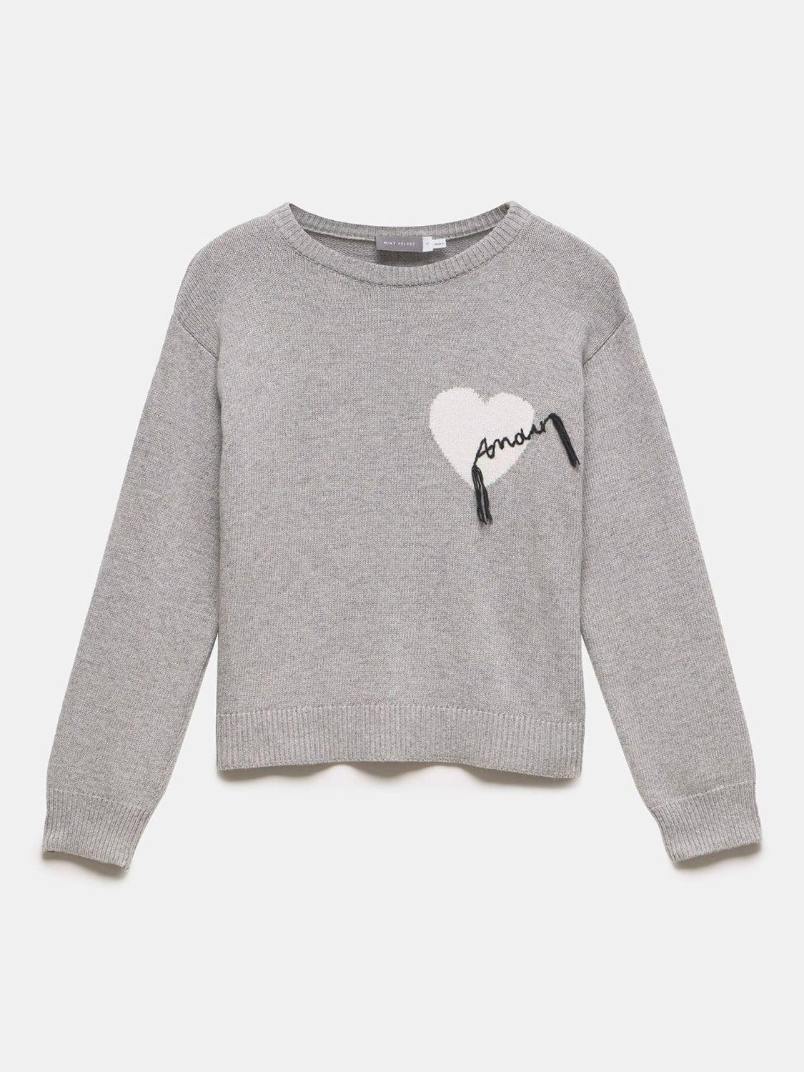 MINT VELVET Amour Heart Jumper endource