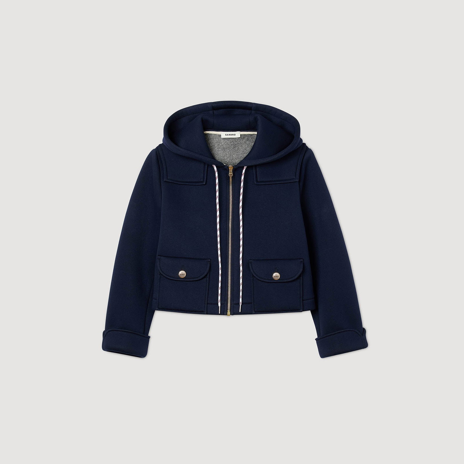 SANDRO Technical Hooded Jacket | endource