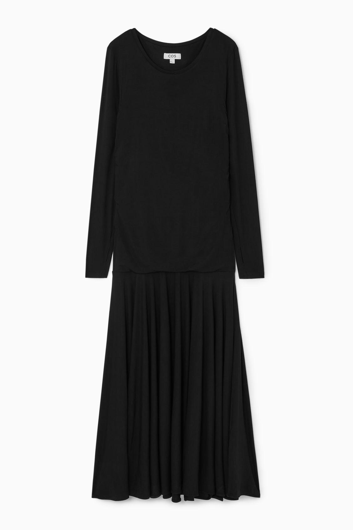 cos dropped waist maxi dress Clean silhouettes with @_hollyt in our Dropped-waist Maxi Dress