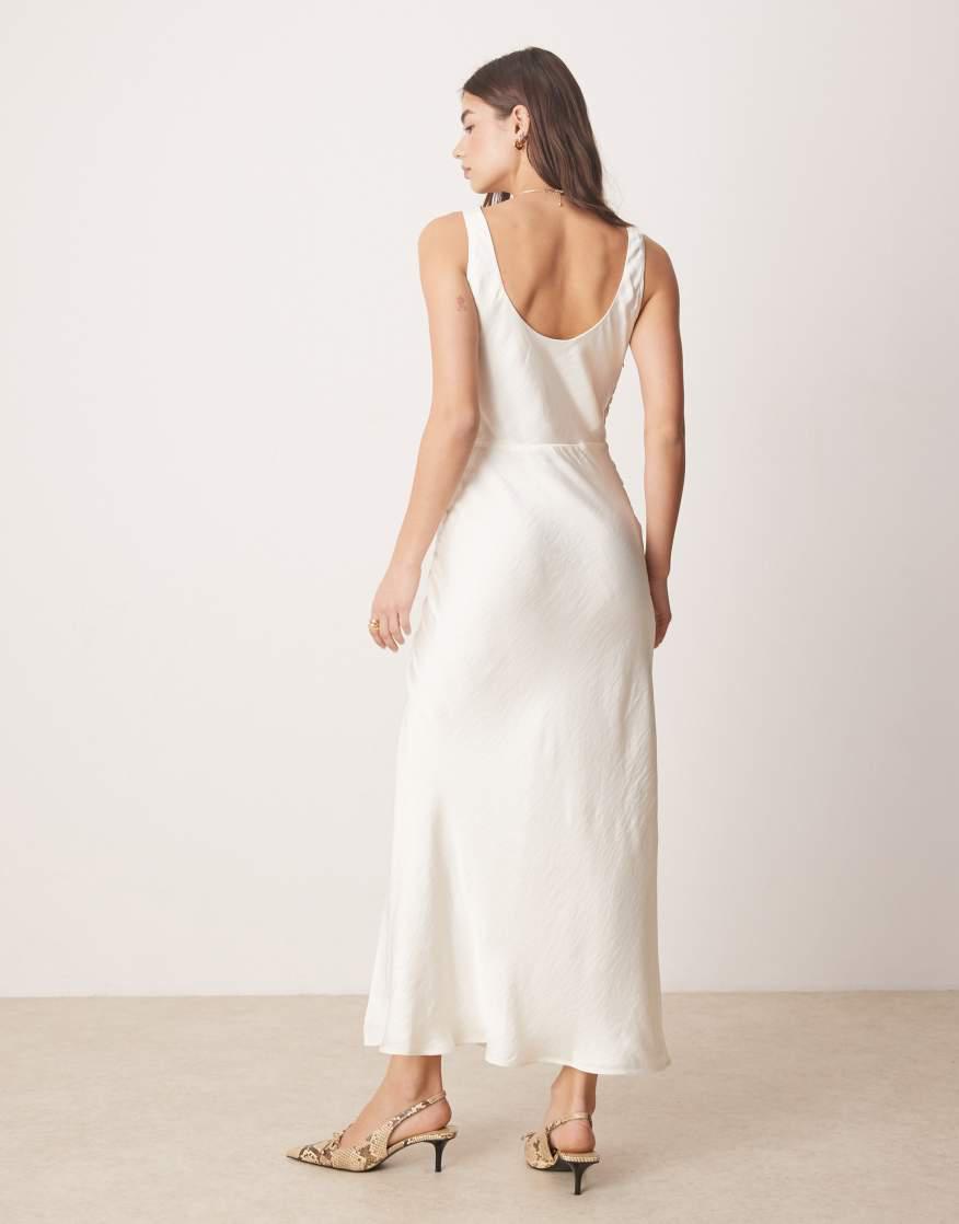 abercrombie cowl neck draped maxi dress Women's Cowl Neck Draped Maxi Dress in Berry | Size S TALL
