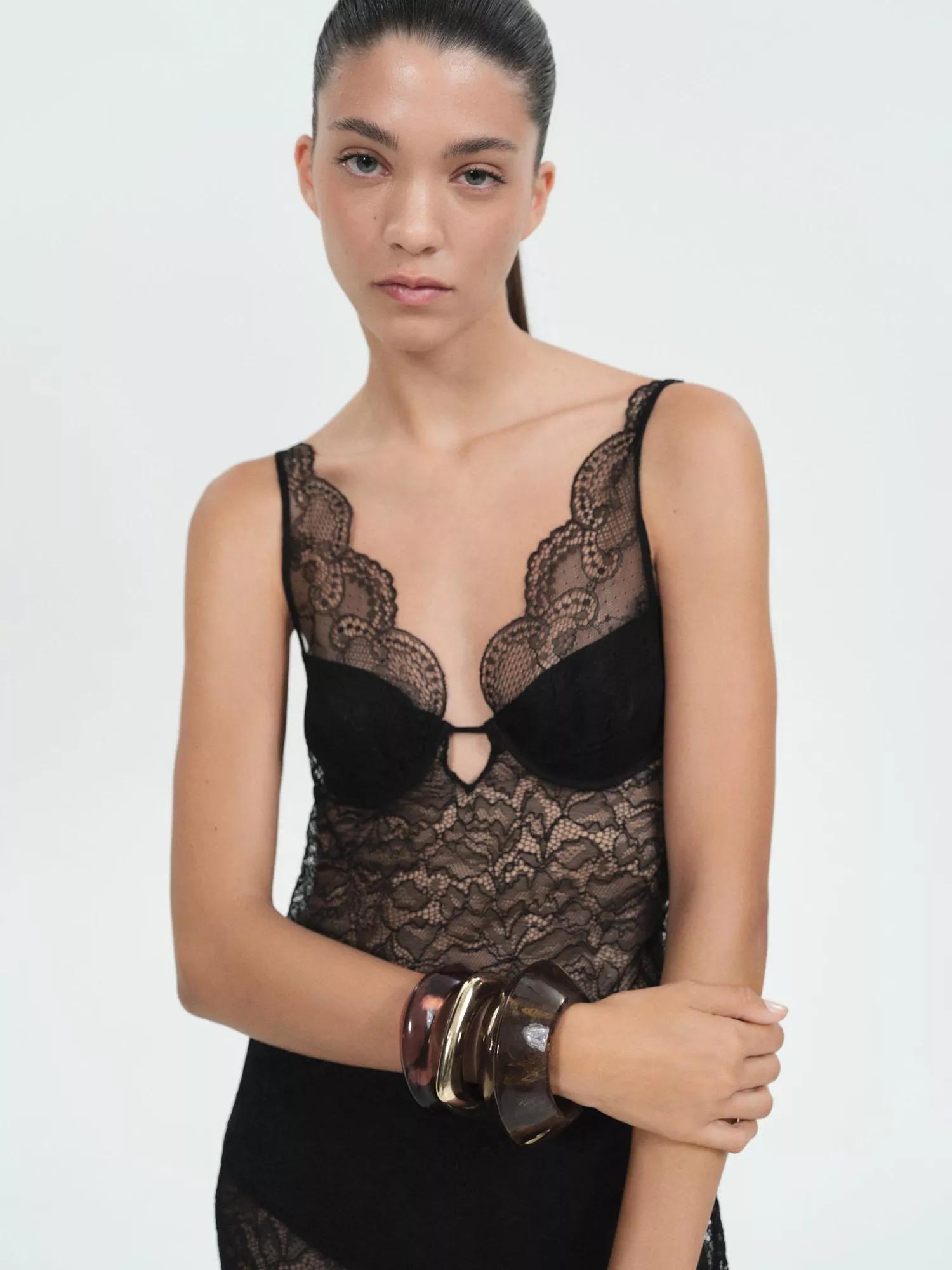knee length dresses for ladies JADE CROCHET FLAP MAXI IN BLACK