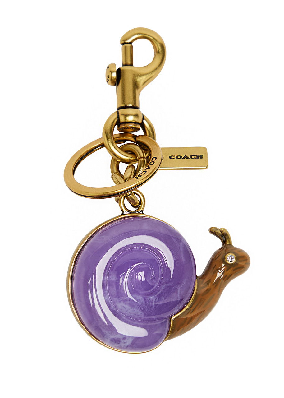 COACH Snail Embellished Bag Charm | endource