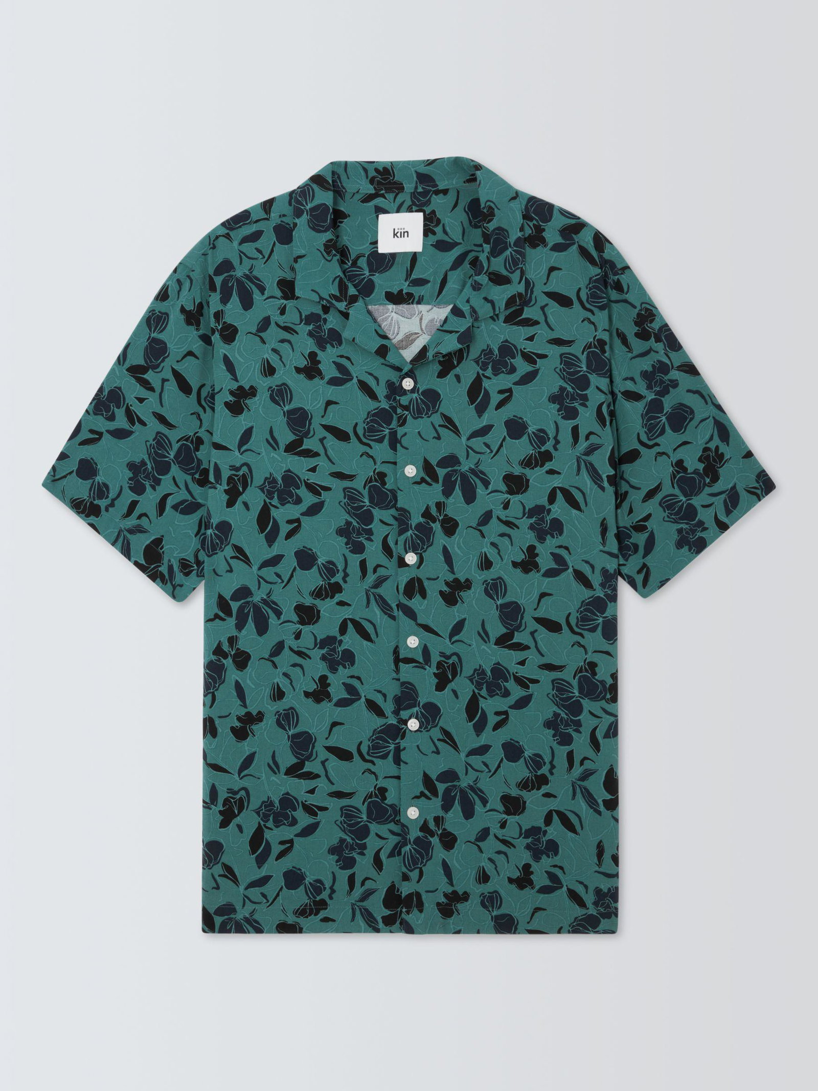 KIN Short Sleeve Abstract Print Shirt | endource