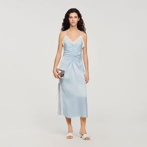strapless open back dress Lulu Ribbed Dress – Jillian Boustred main image 1