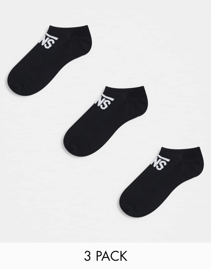 980331 VANS Trainer Socks in Black | endource