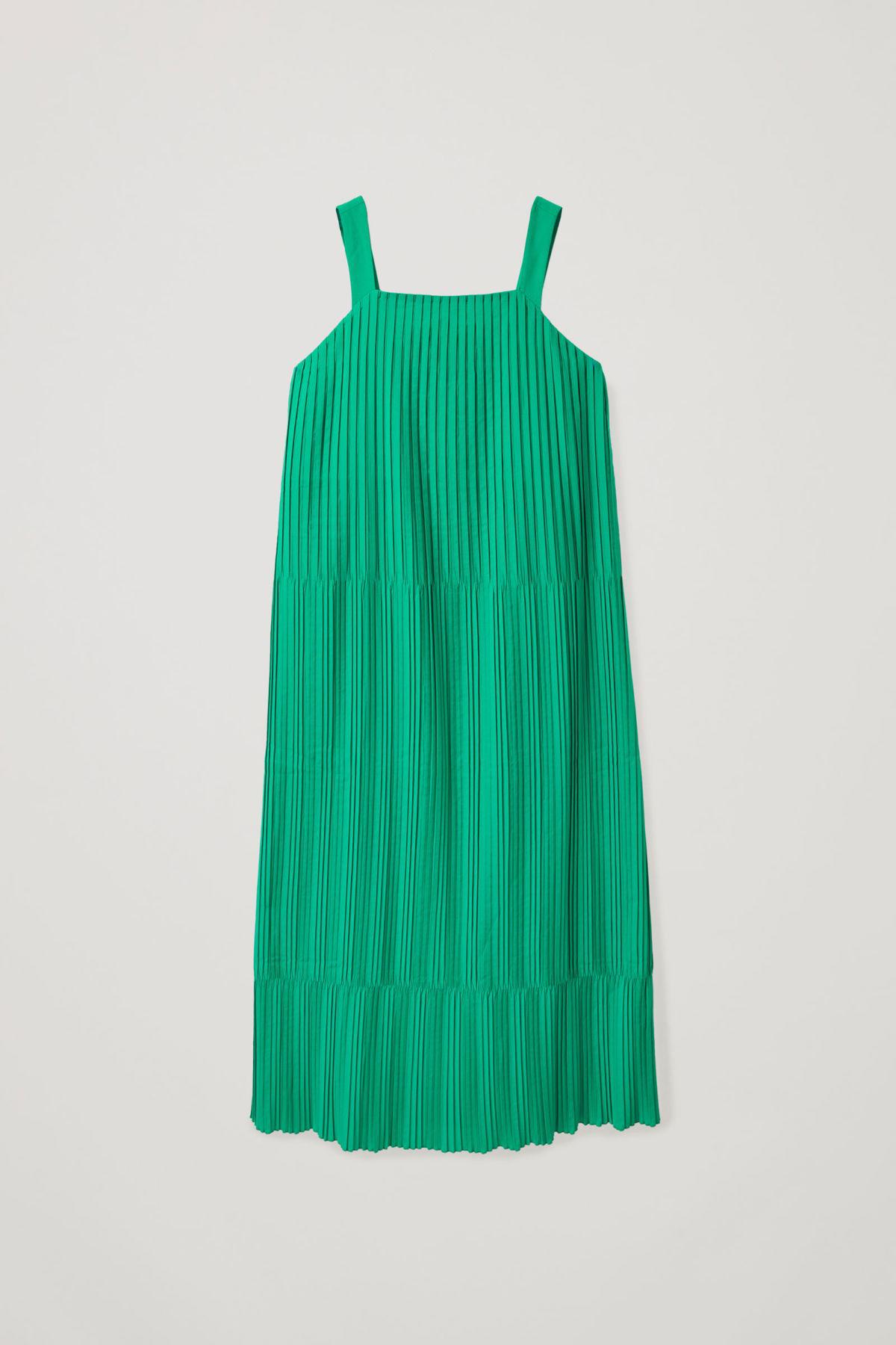 cos pleated fold over dress COS Pleated Dress