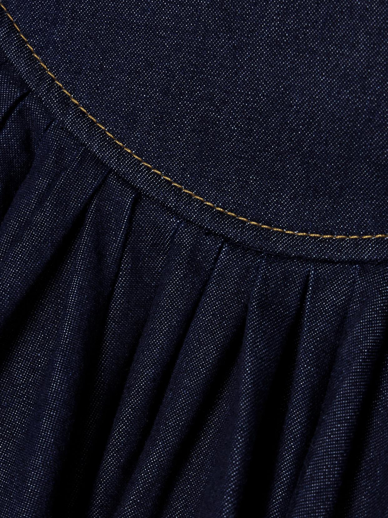 zimmermann crush denim dress Zimmermann - Night Sky Crush Denim Corset Dress