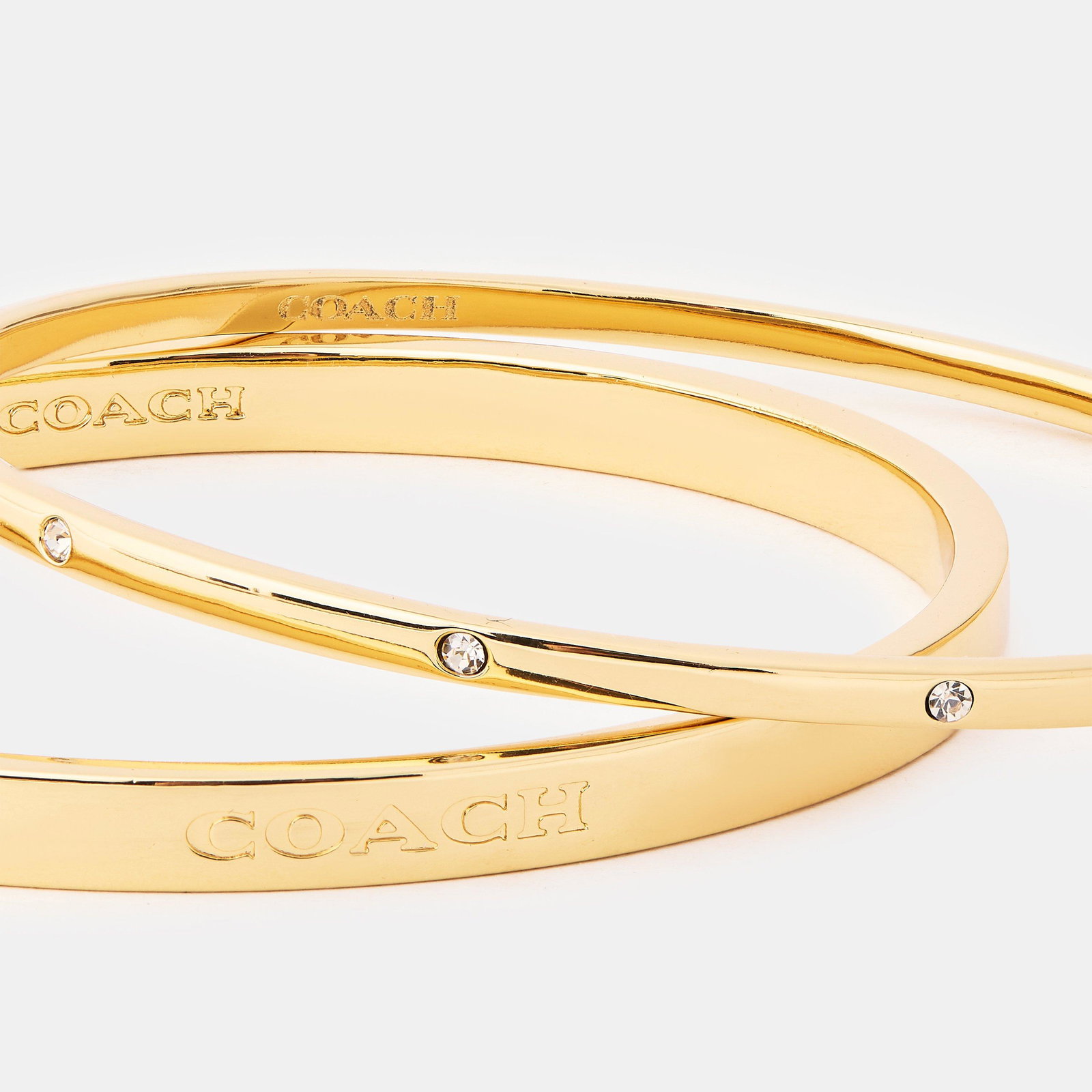 COACH DOUBLE BANGLE SET | endource