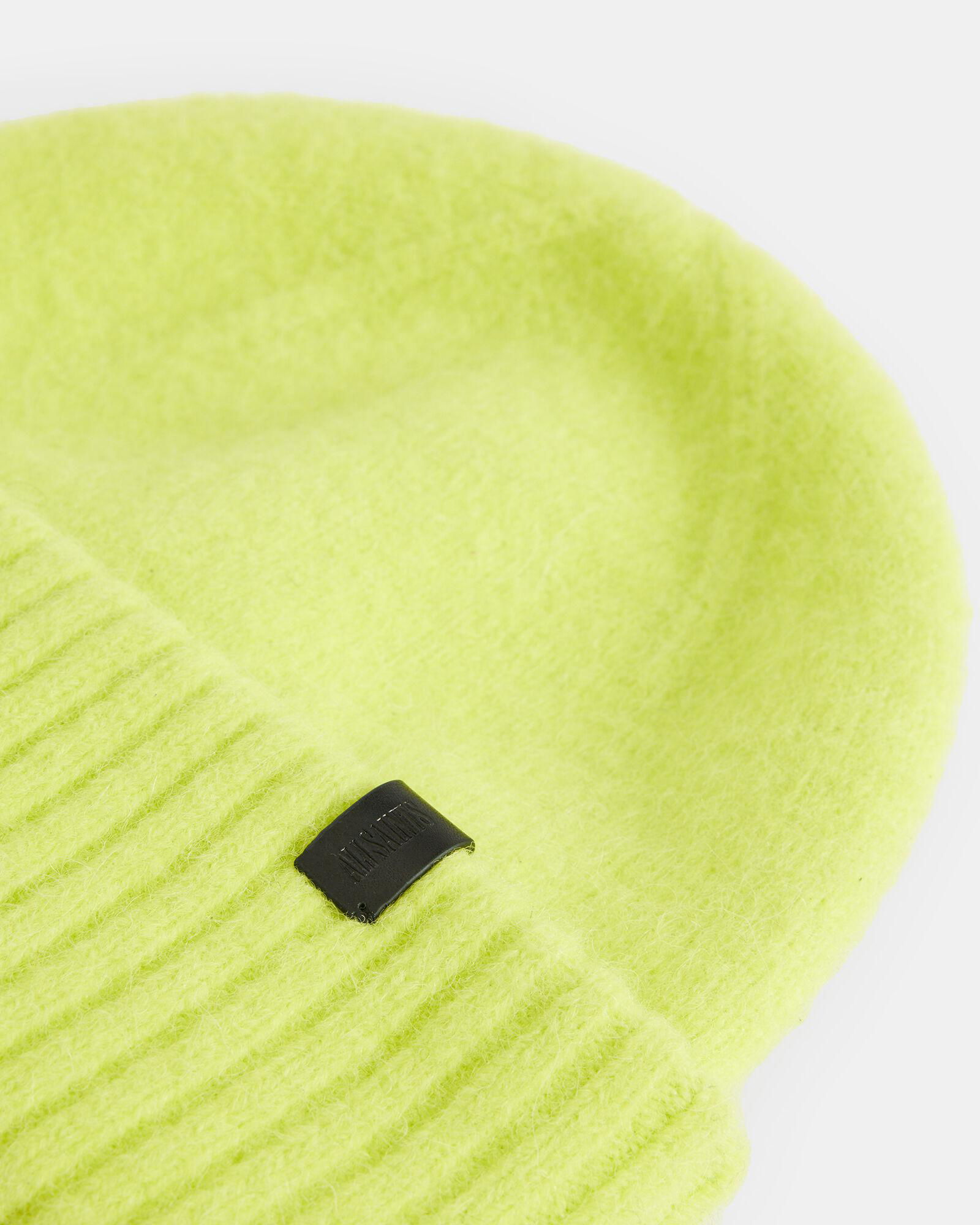AllSaints Jesse Alpaca Wool Blend Brushed Beanie ALLSAINTS Jesse Alpaca-Wool Blend Brushed Beanie | endource main image 3