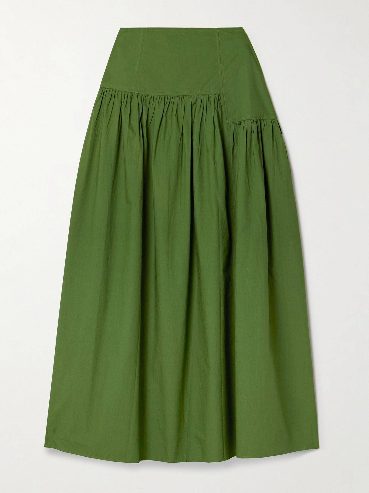 Organic Poplin Audrey Skirt