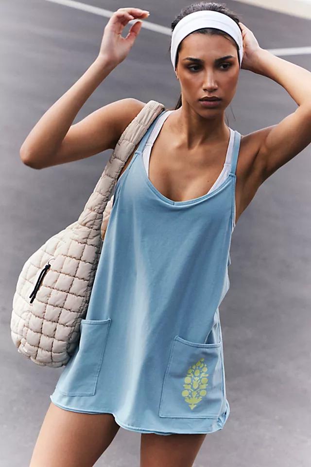 free people hot shot dress blue Girls' Electric Blue Comfort Dress – Tutto Piccolo® USA main image 0