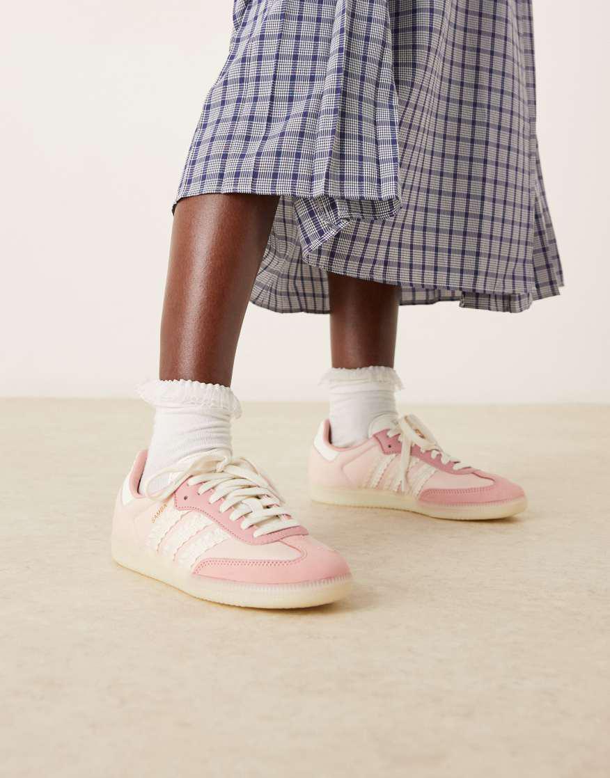 adidas gazelle silver green womens Pink adidas Samba OG Women's main image 0