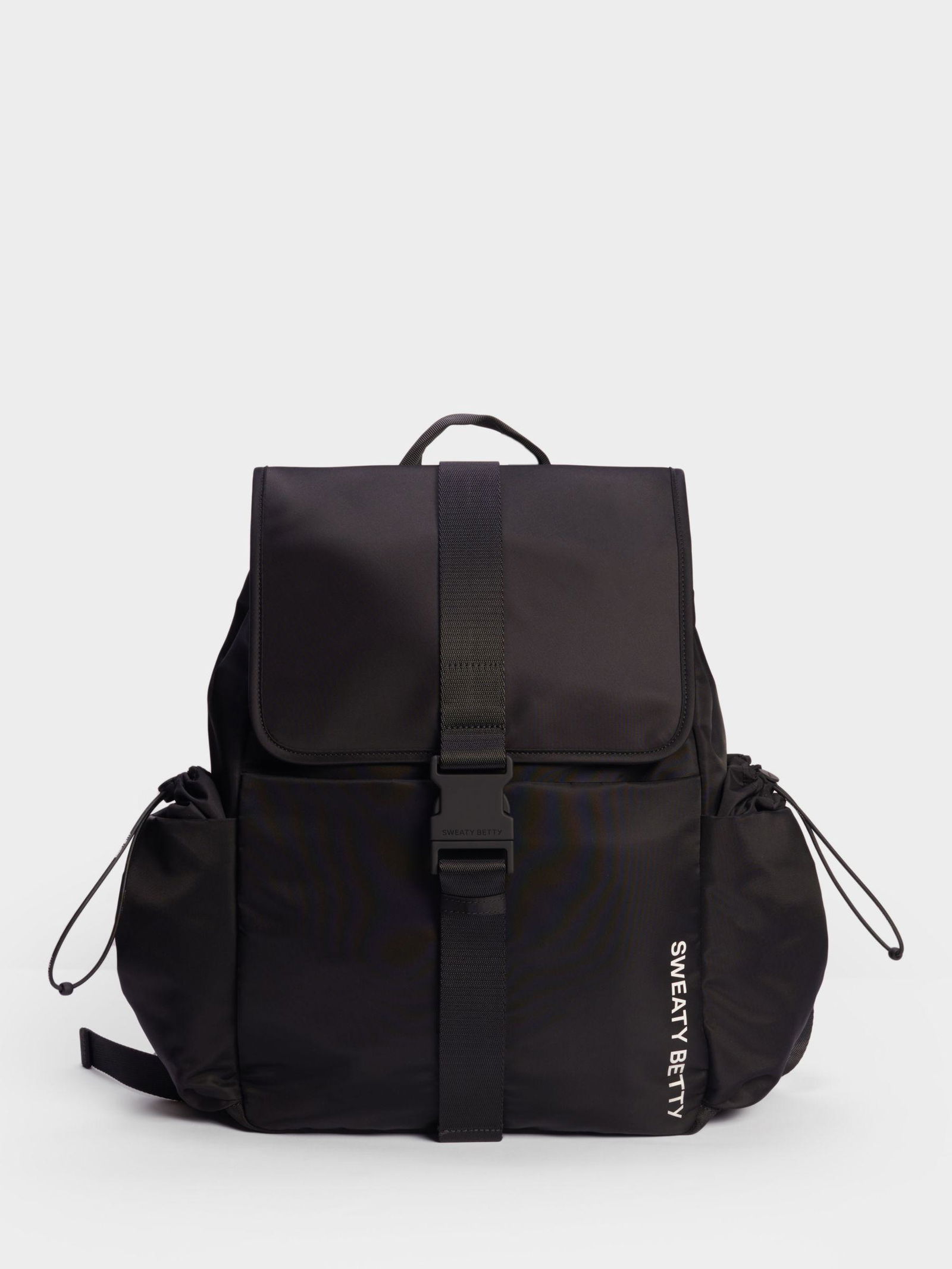 Sweaty Betty Luxe drawstring bucket black bag backpack Amazon.com | Sweaty Betty Unisex-Adult On the Go Backpack  main image 3