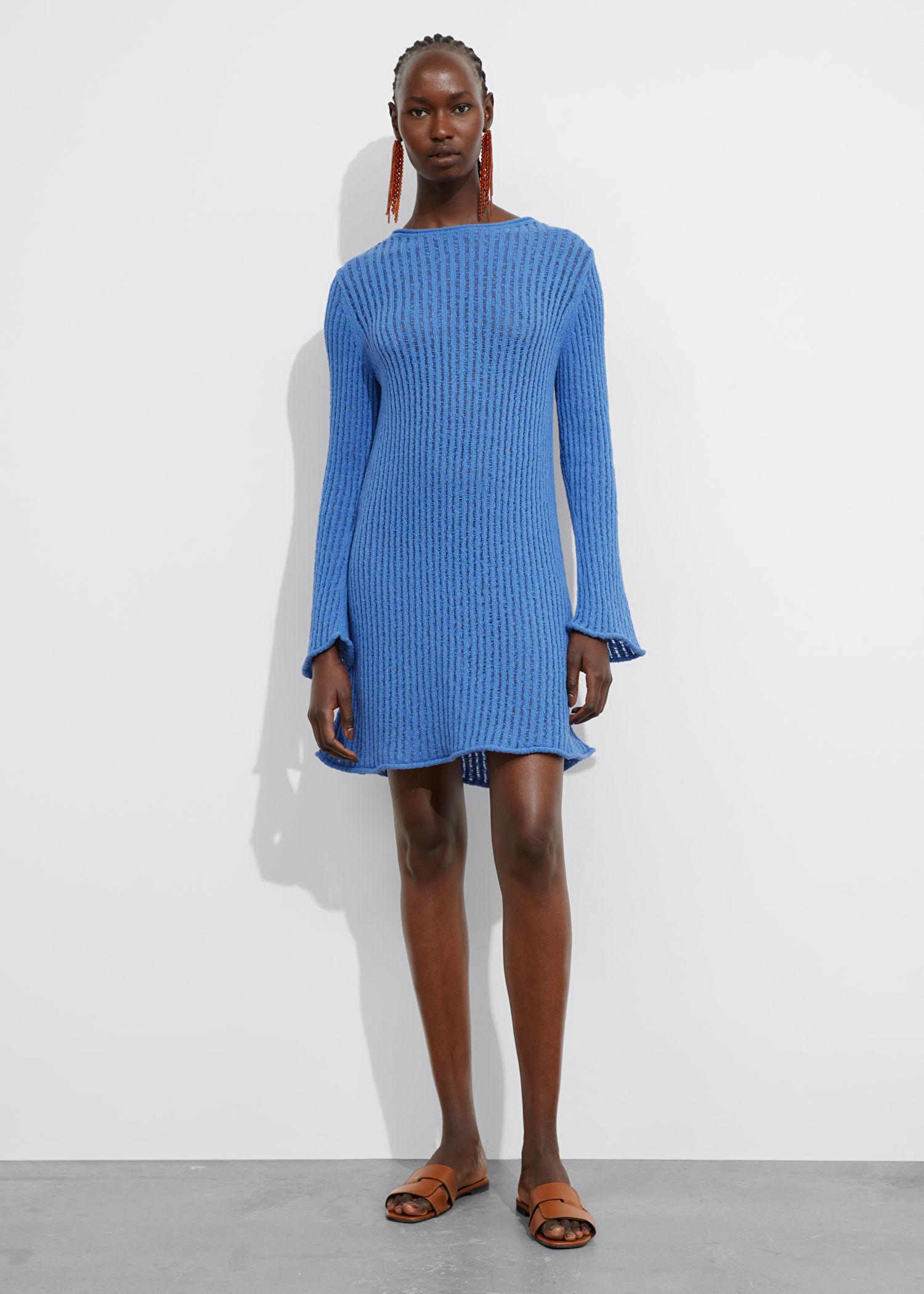 knee length dresses for ladies MAX&Co for Kids - Knit and Tweed Mini Dress