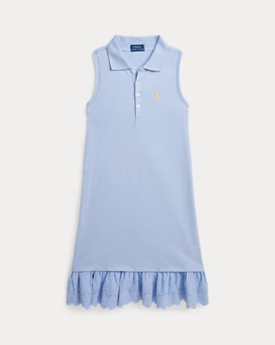knee length dresses for ladies Ralph Lauren Baby Girls Eyelet Cotton Mesh Dress & Bloomer  NorthGirls